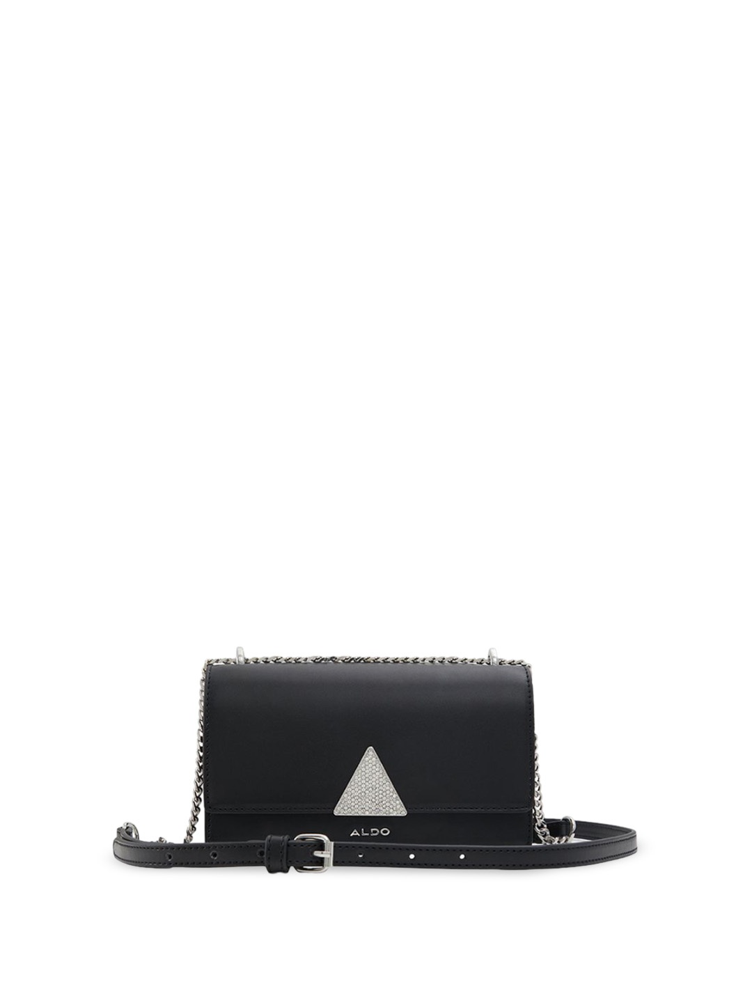 

ALDO ANDREANA Women Solid Cross Body Bag, Black