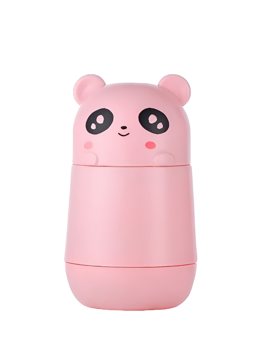 

WELOUR Pink Printed Glass Water Bottle 350ml