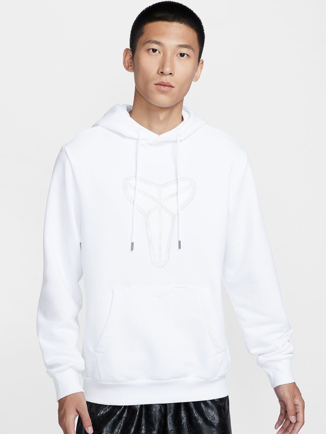 

Nike Kobe Men's Dri-FIT Standard Issue Pullover Basketball Hoodie, White