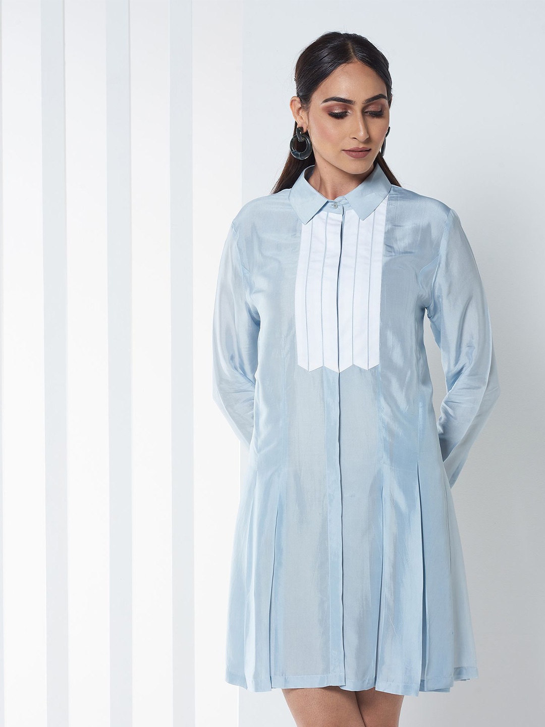 

SEVENDC Striped Longline Top, Blue