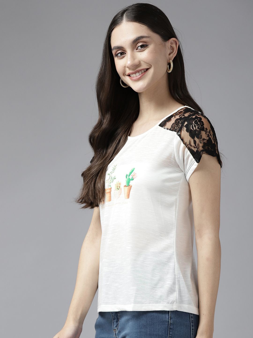 

BAESD Georgette Top, Cream