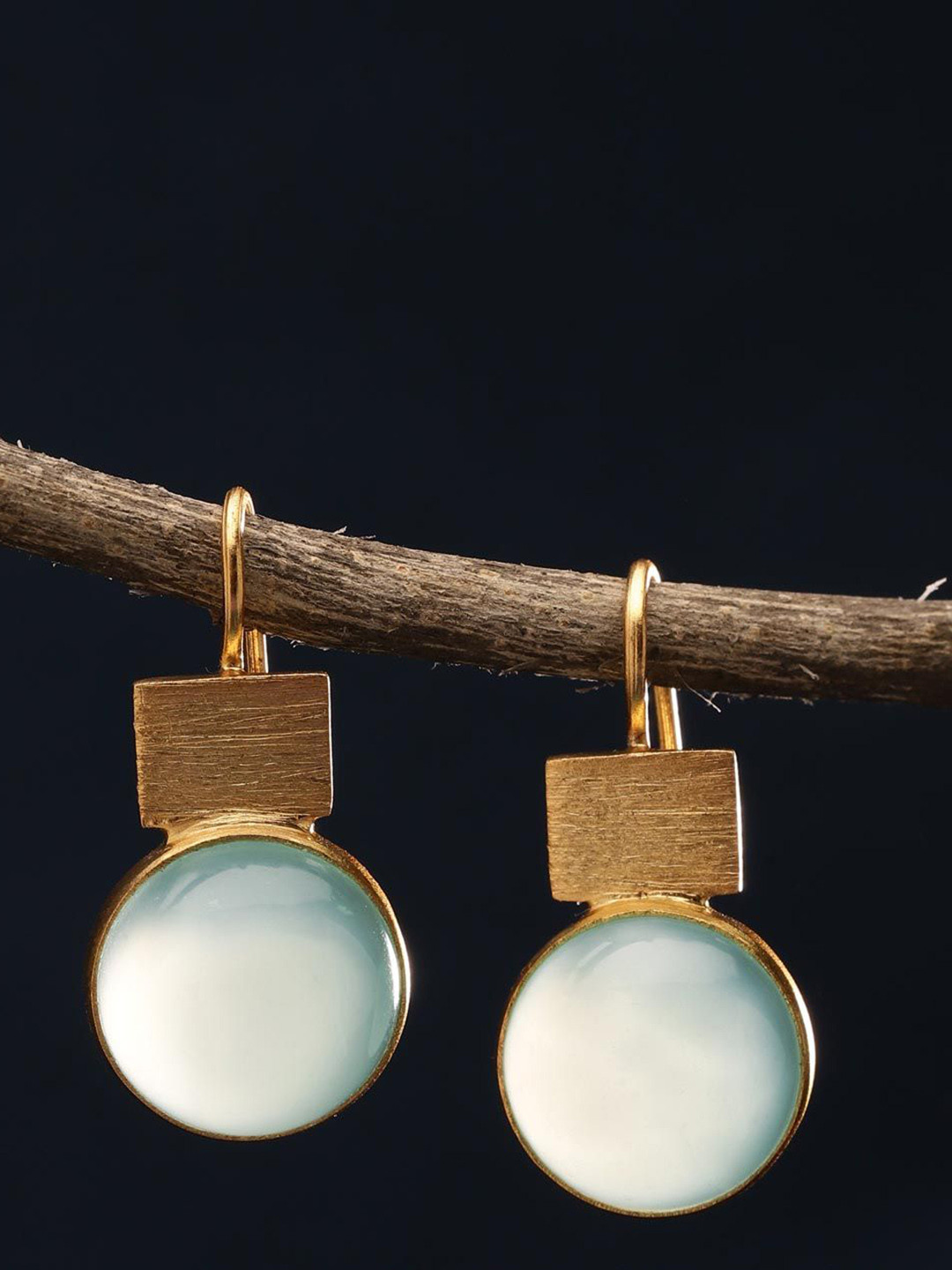 

Fabindia Contemporary Drop Earrings, Gold