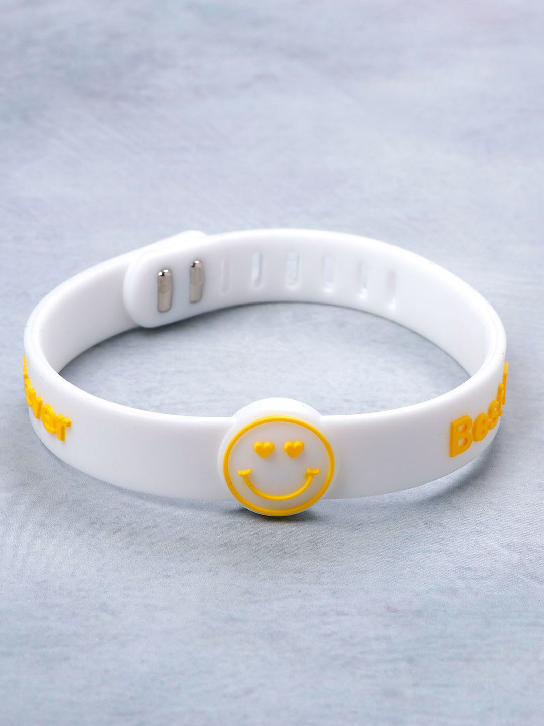 

Archies Silicone Friendship Band, White