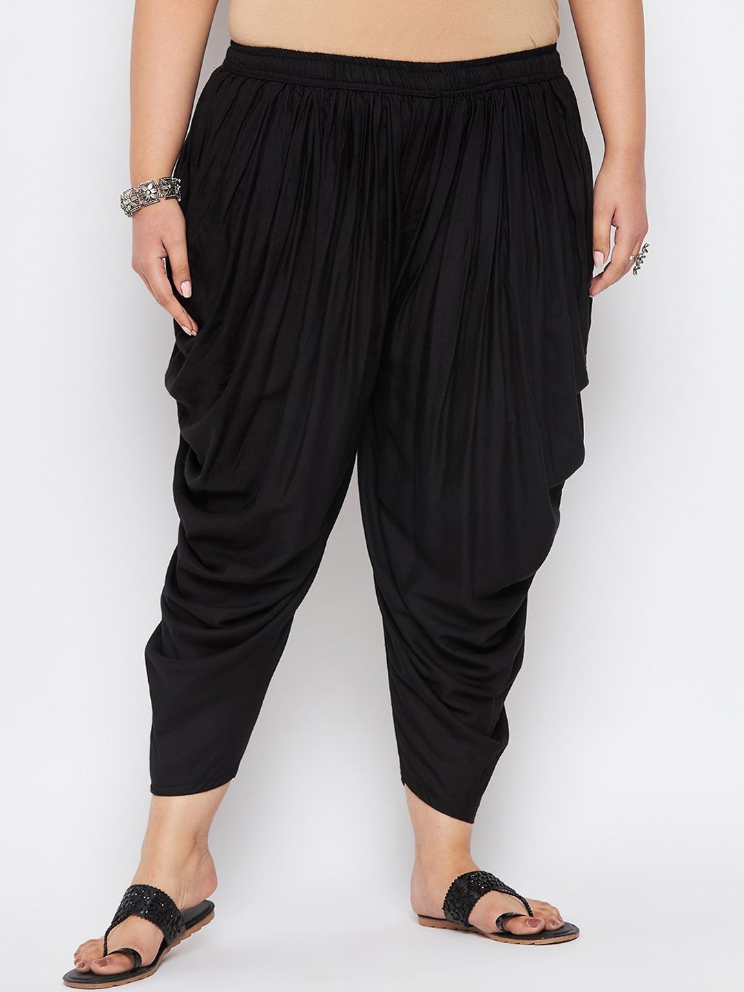 

CLORA CREATION PLUS Women Mid-Rise Salwar, Black