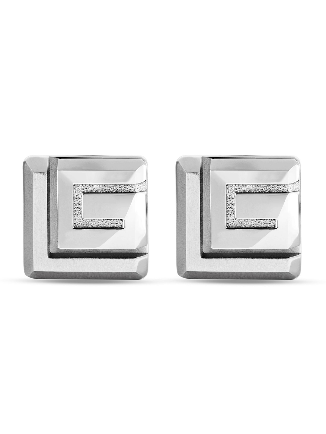 

Guy Laroche Cufflink, Silver
