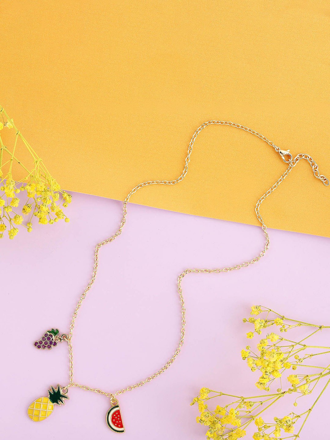 

IGP Girls Sweet As Pineapple Necklace, Gold