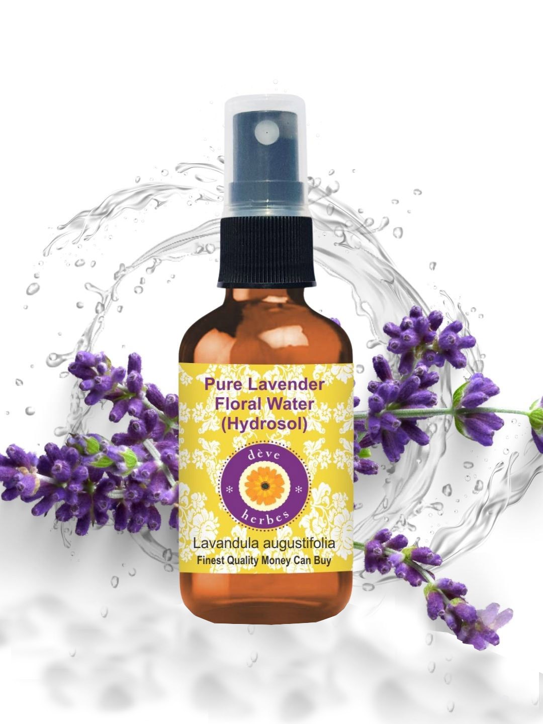 

Deve Herbes Pure Lavender Floral Water - 50ml, Transparent