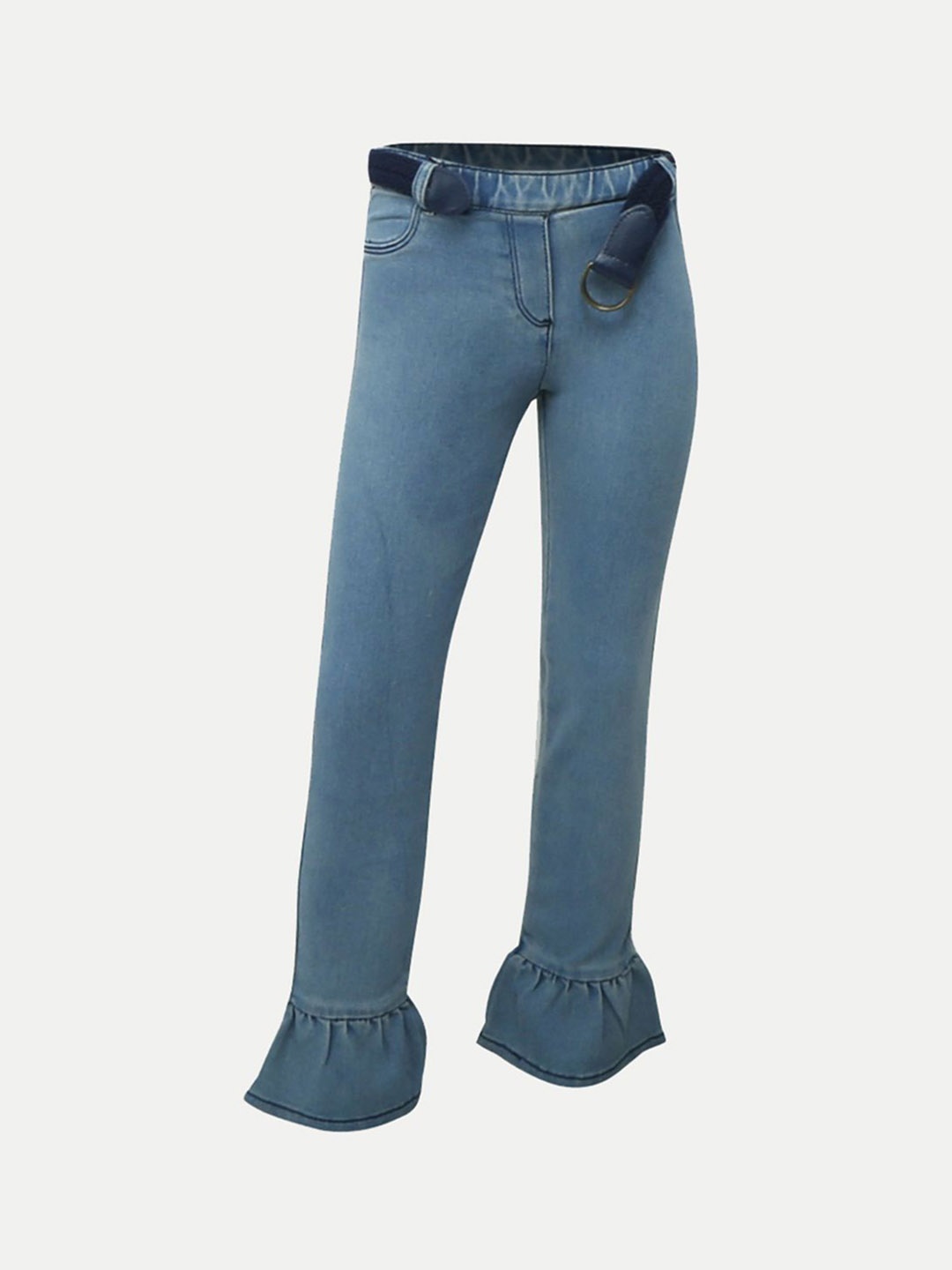 

BAESD Girls Flared-Hem Jeans, Blue