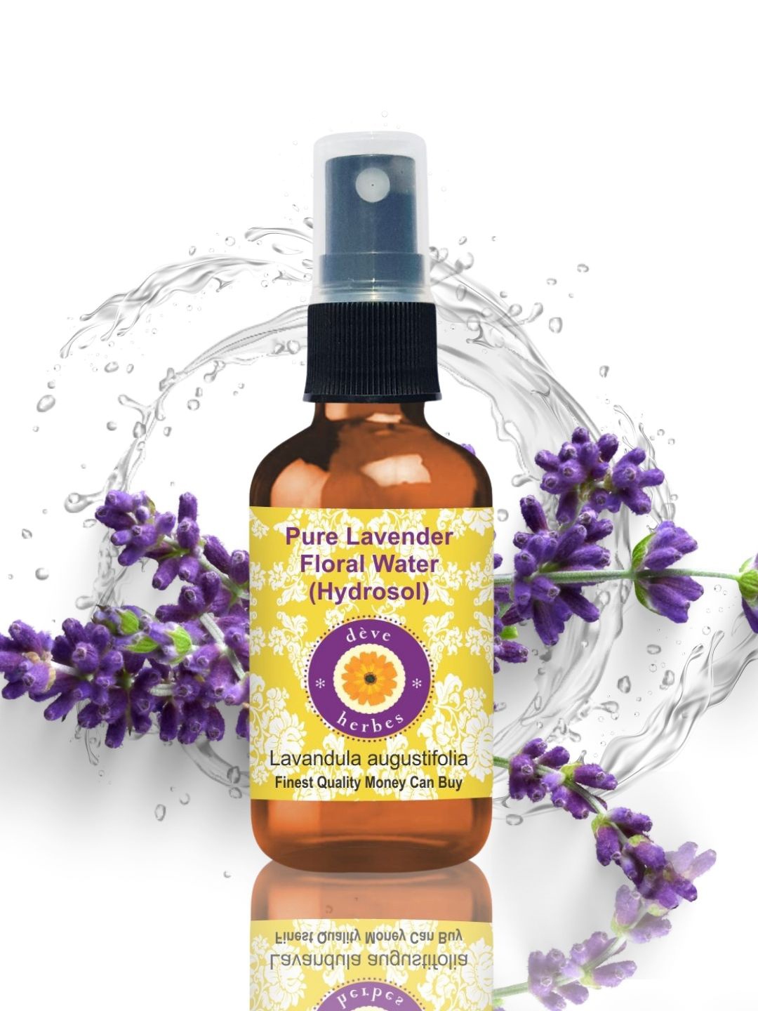 

Deve Herbes Pure Lavender Floral Water - 100ml, Transparent