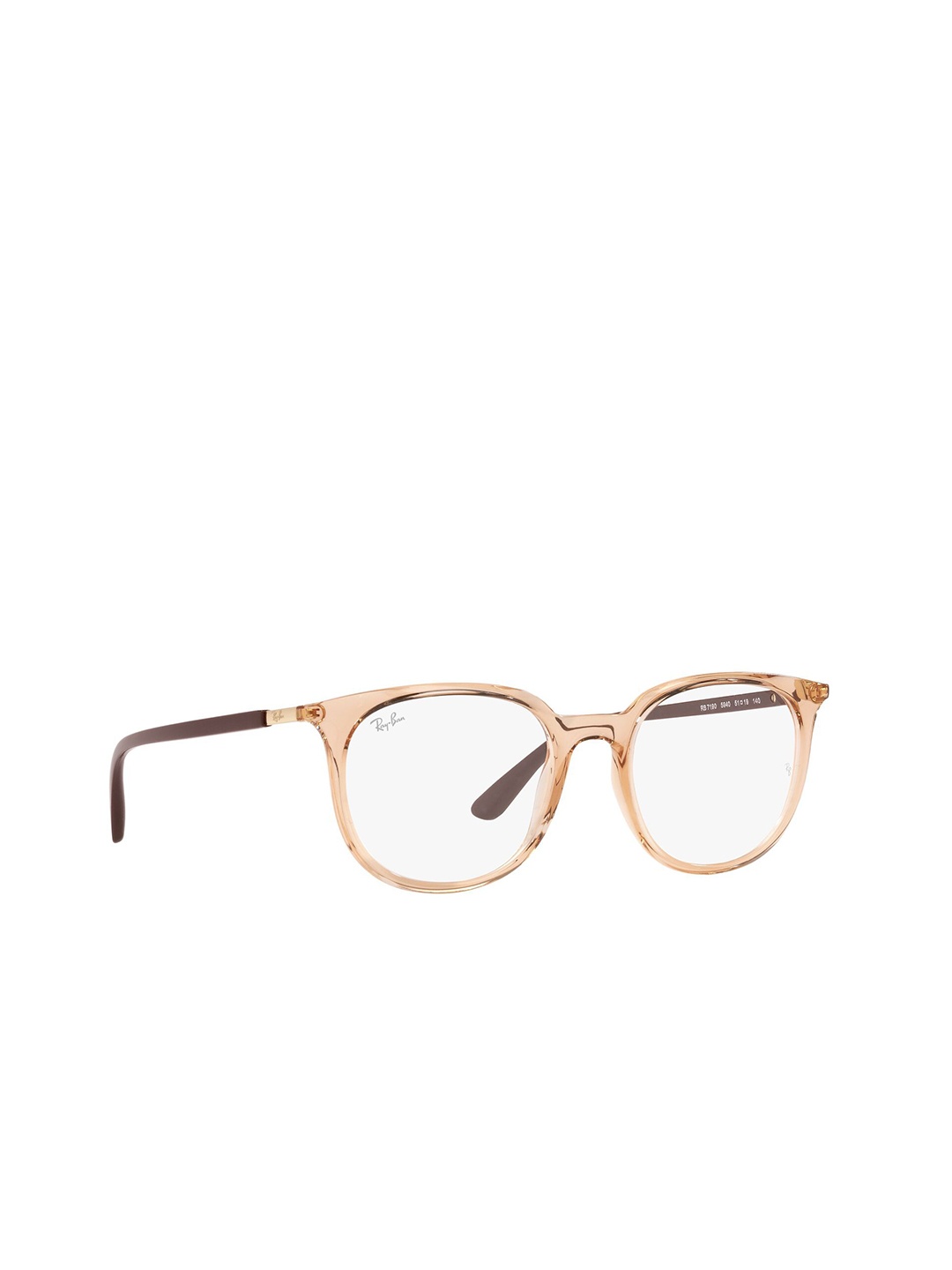 

Ray-Ban Unisex Square Light Brown Frames - 0RX7190594051