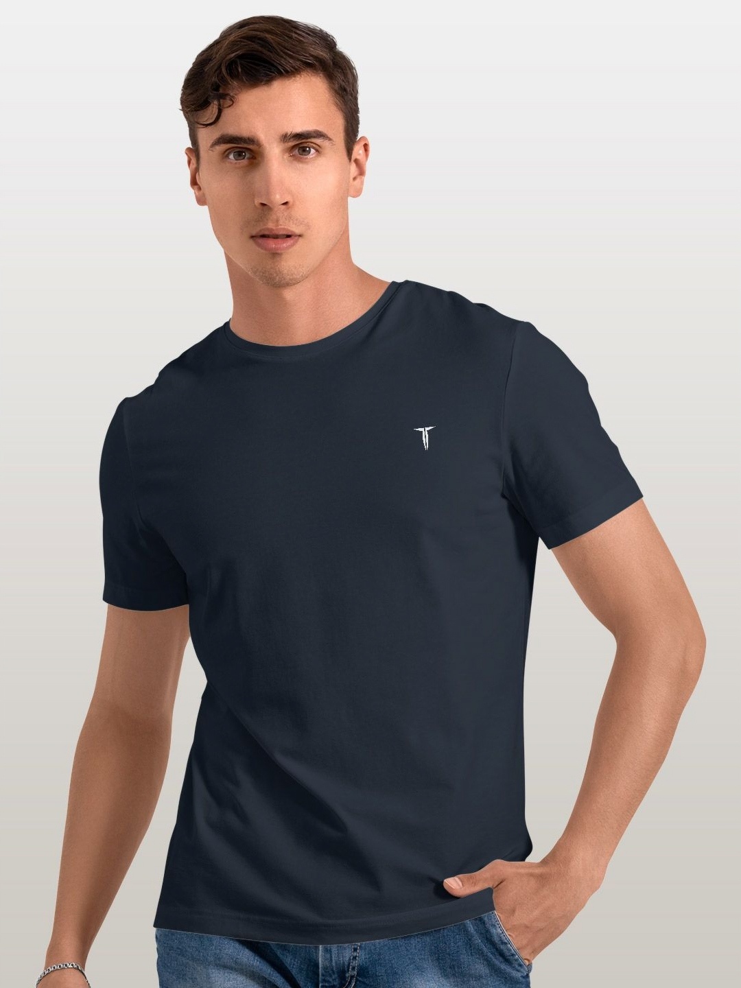 

macmerise Men Pockets T-shirt, Blue