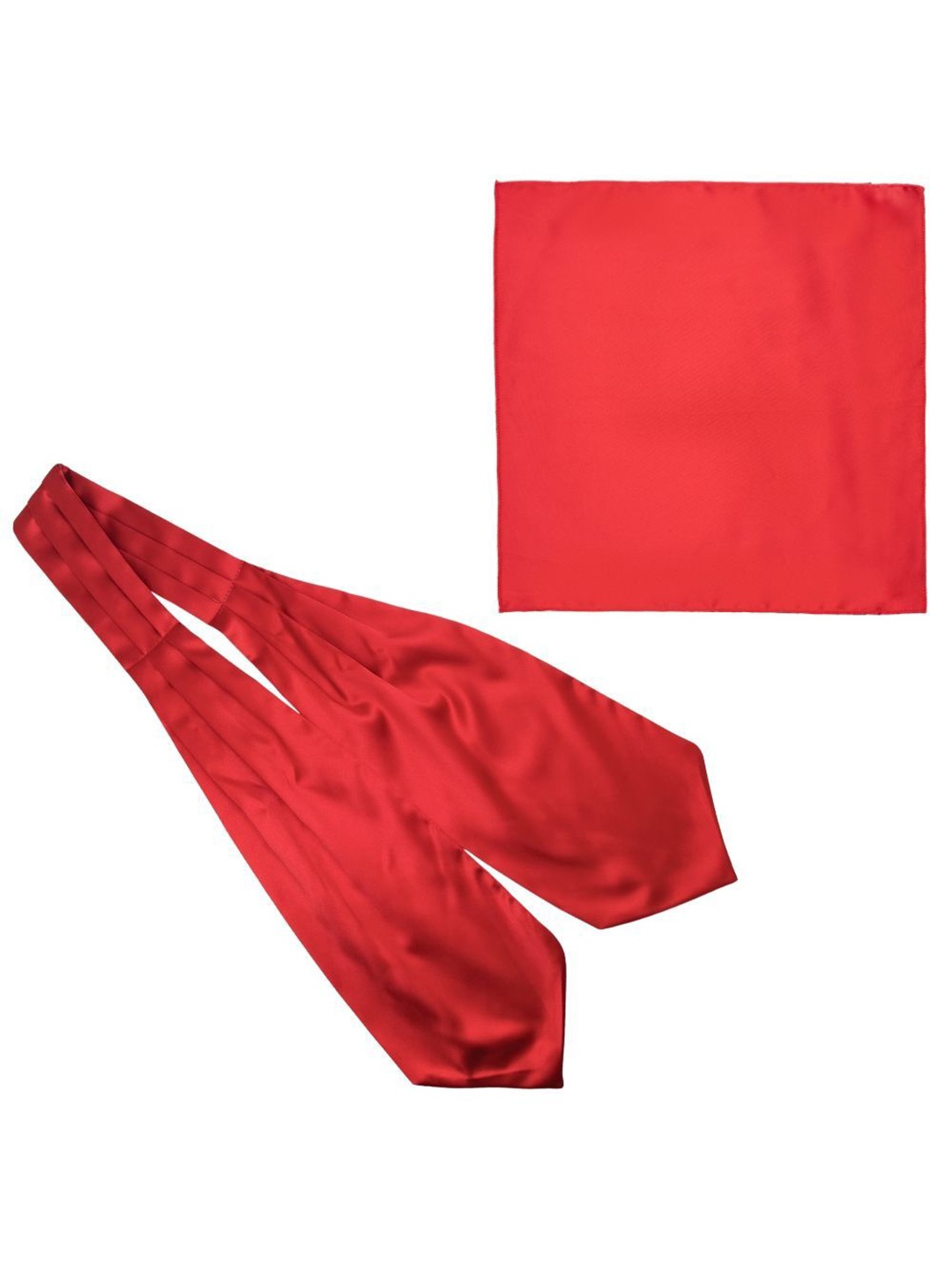 

The Tie Hub Men Accessory Gift Set of, Red