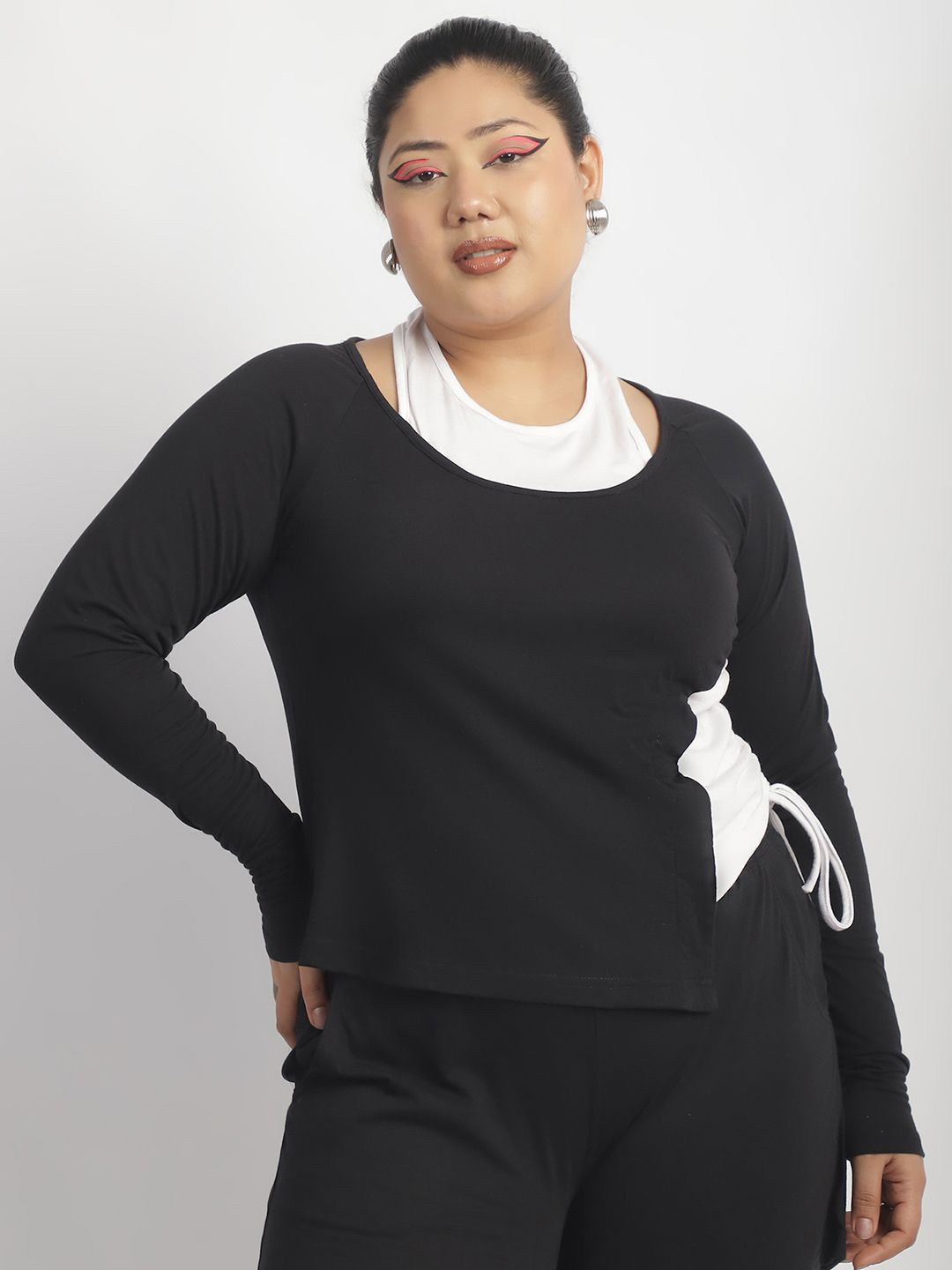 

thkgrlz Top, Black