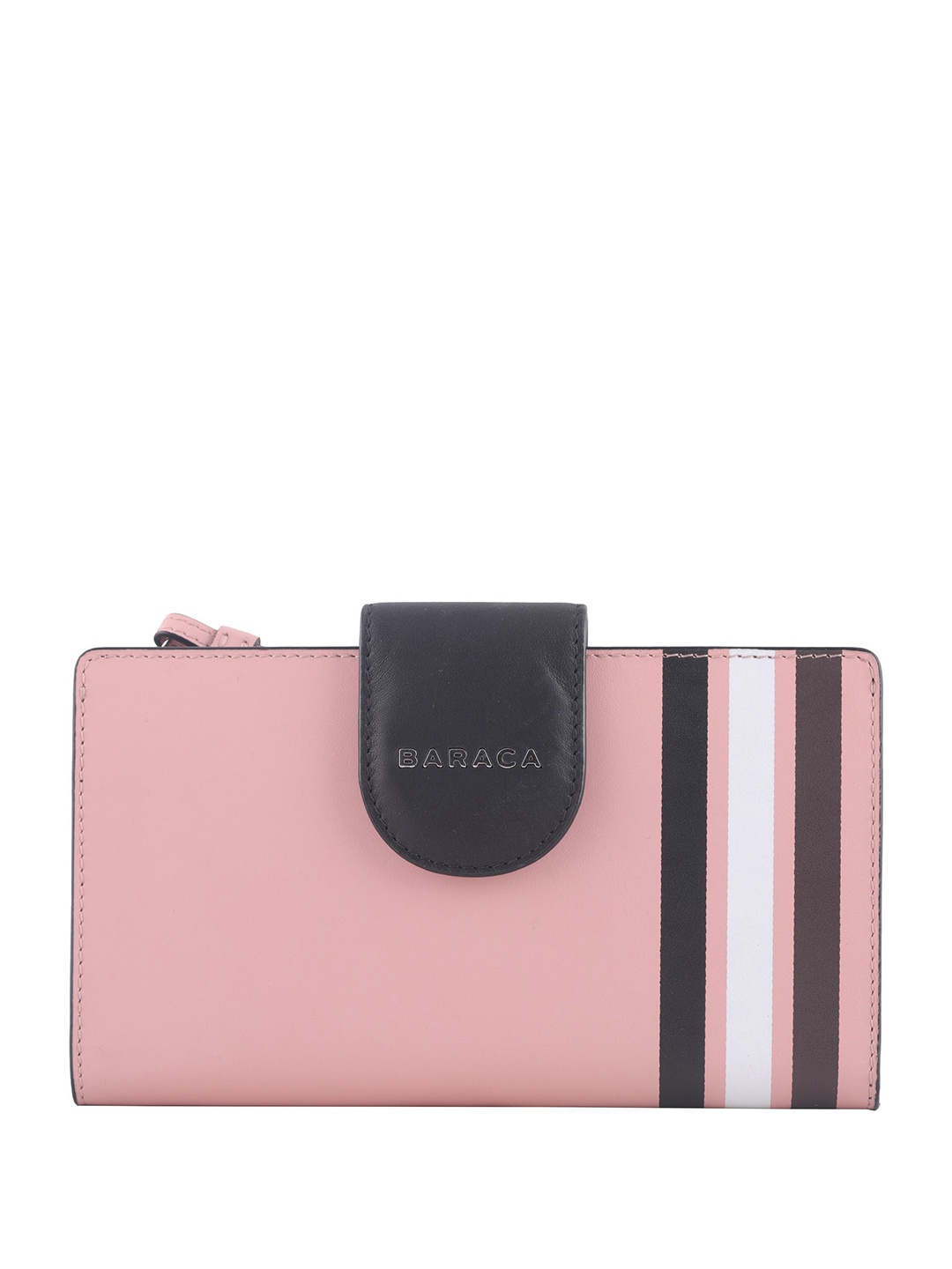 

Baraca TIFFANY Colourblocked Leather Two Fold Wallet, Pink