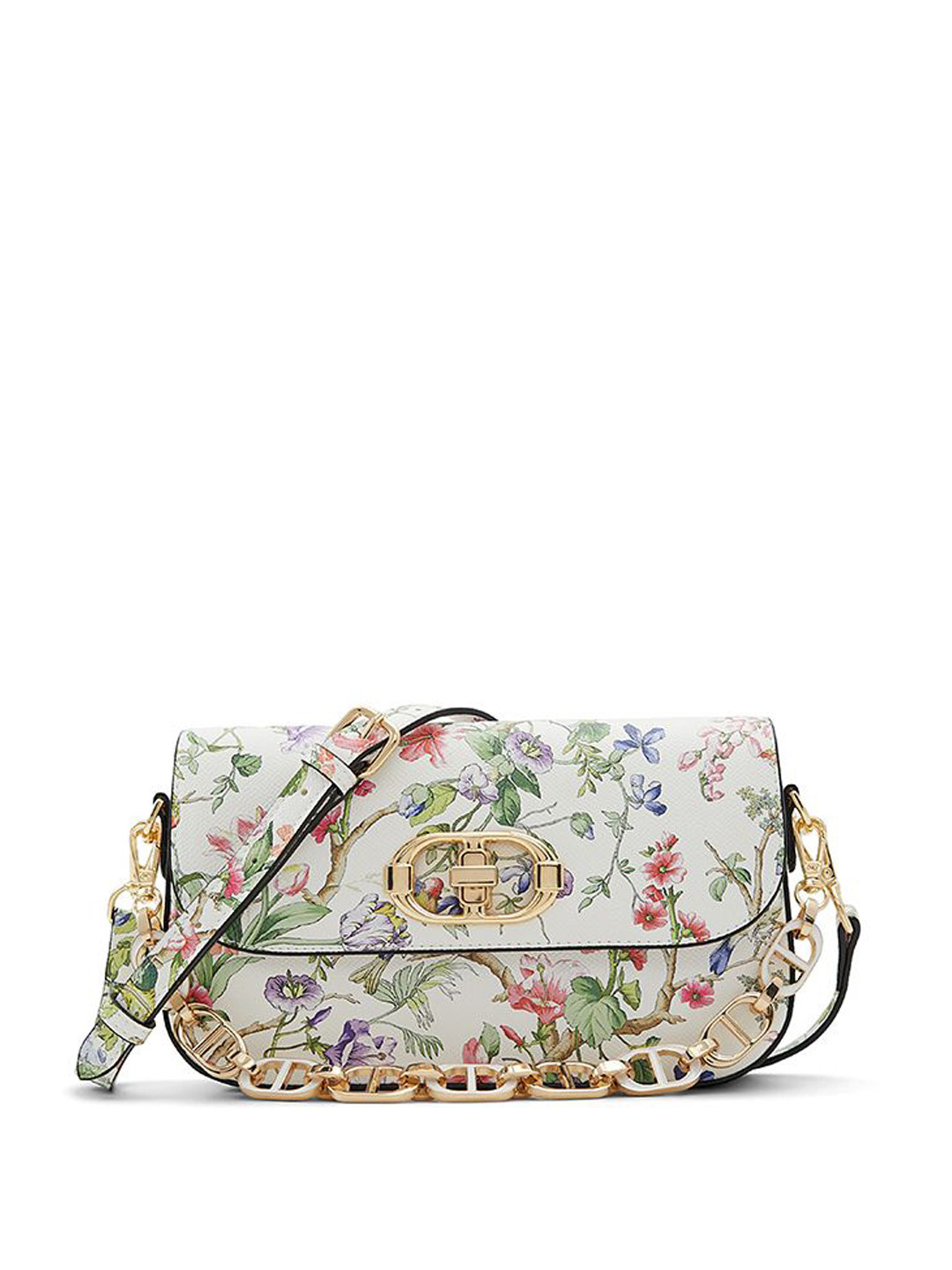 

ALDO Structured Sling Bag, White