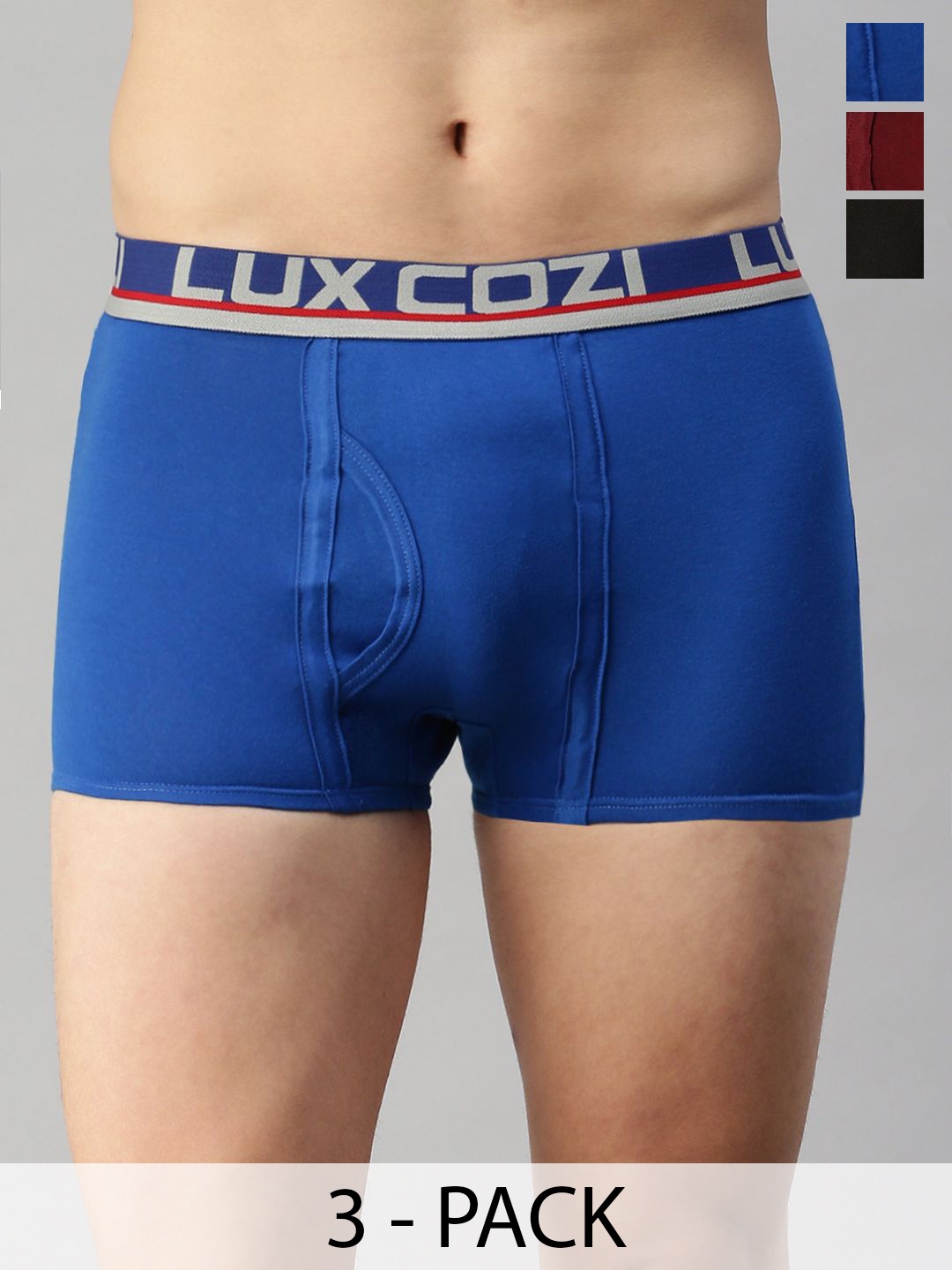 

Lux Cozi Pack of 3 Cotton TrunkCOZI_GLO_MINI_TRNK_ASST1_3PC, Assorted