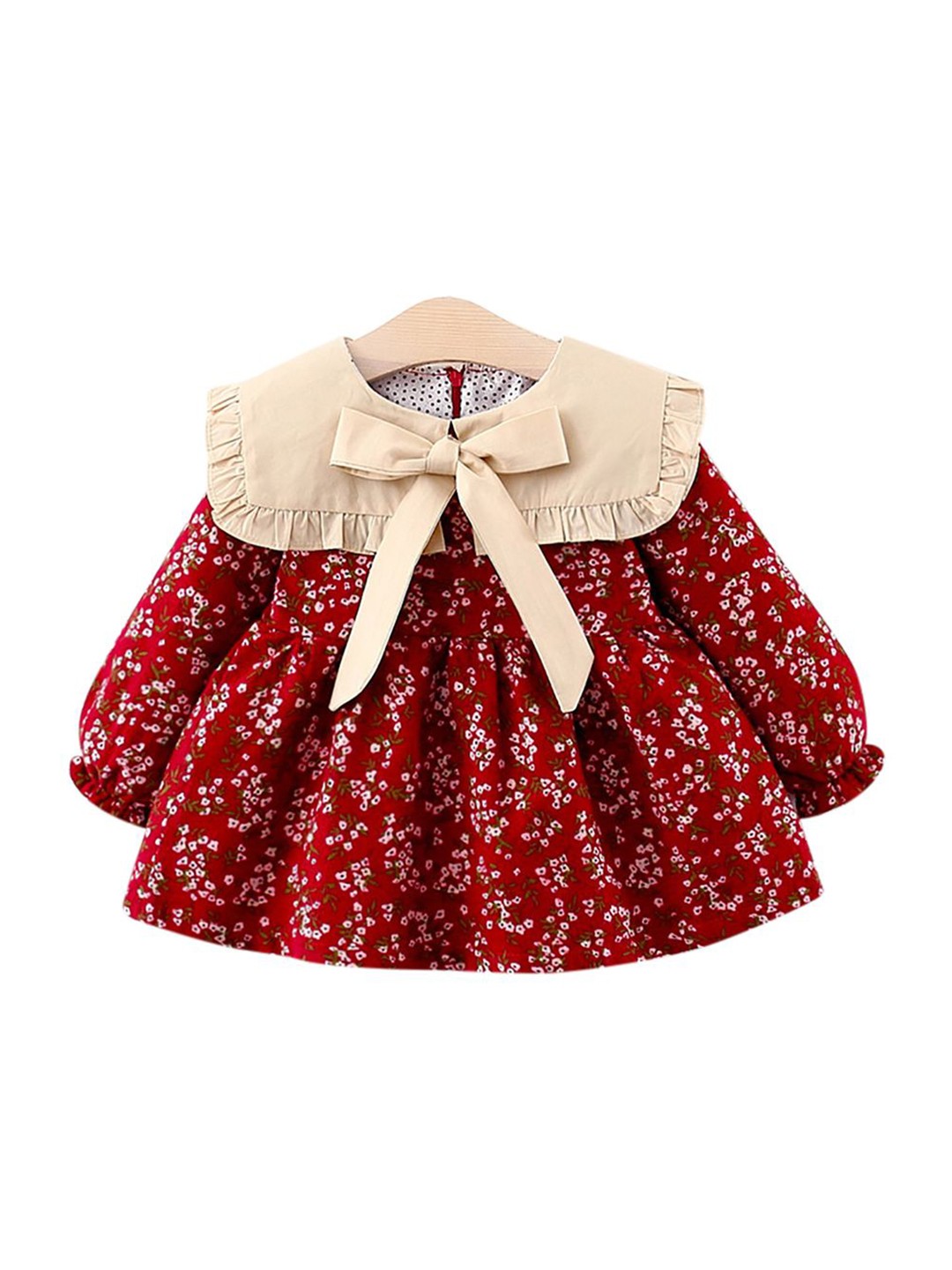 

StyleCast x Revolte Girls Floral Print Fit & Flare Dress, Red