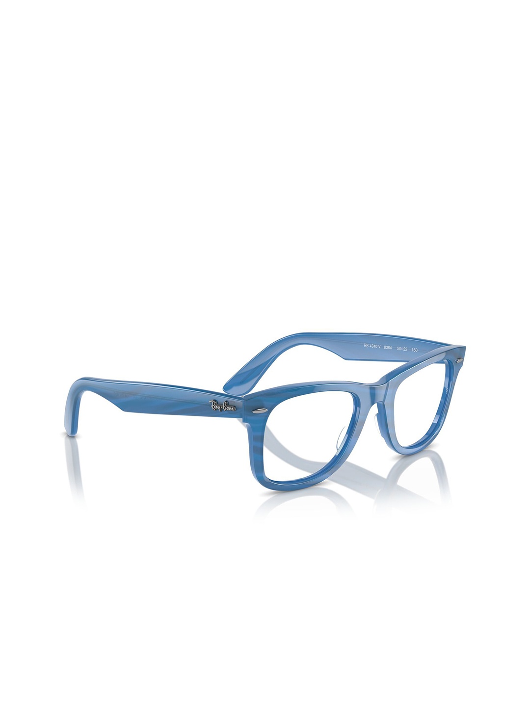 

Ray-Ban Unisex Square Blue Frames - 0 Rx4340 V838450