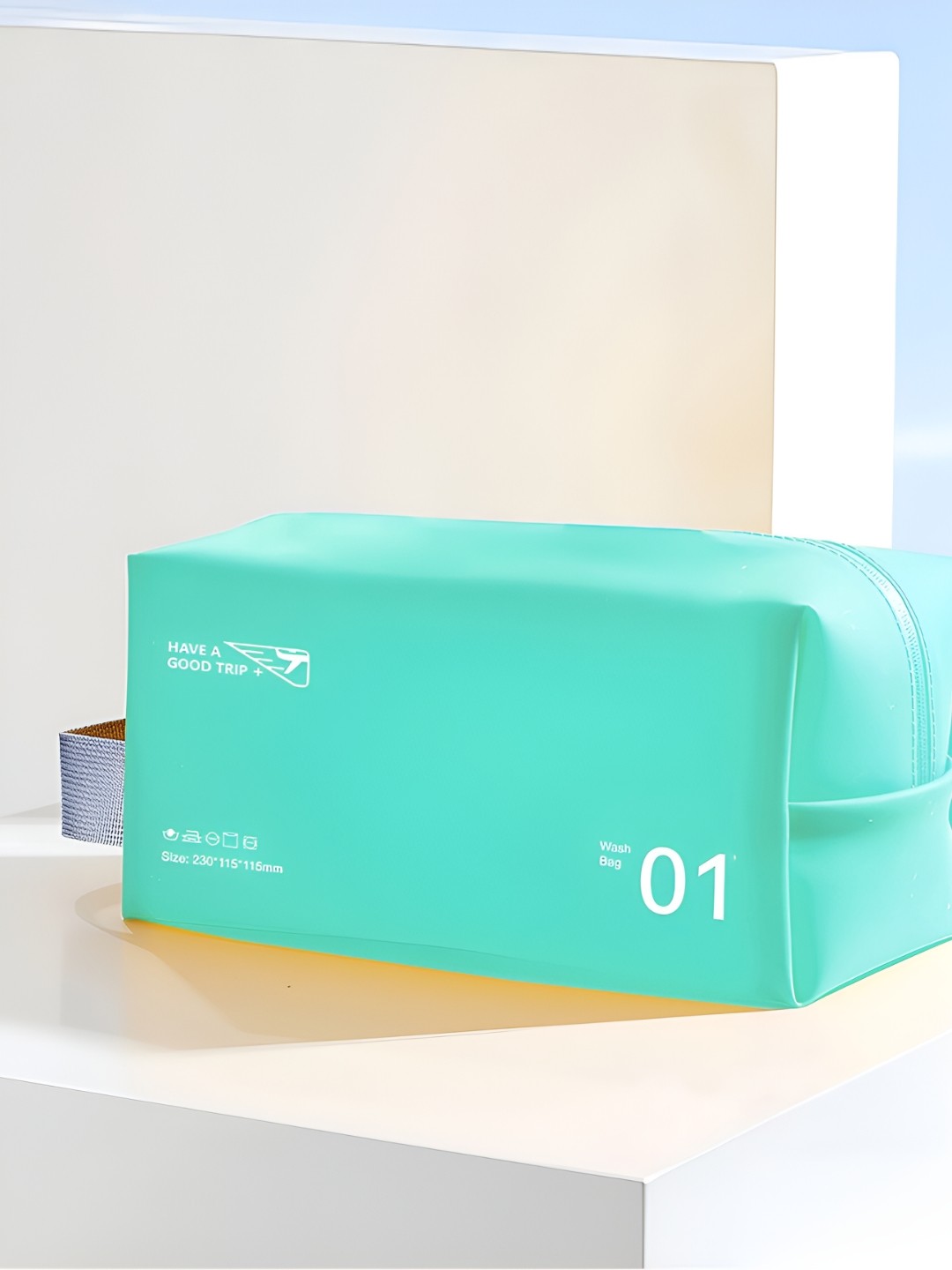 

Aura Pouch Travel Accessory, Turquoise blue
