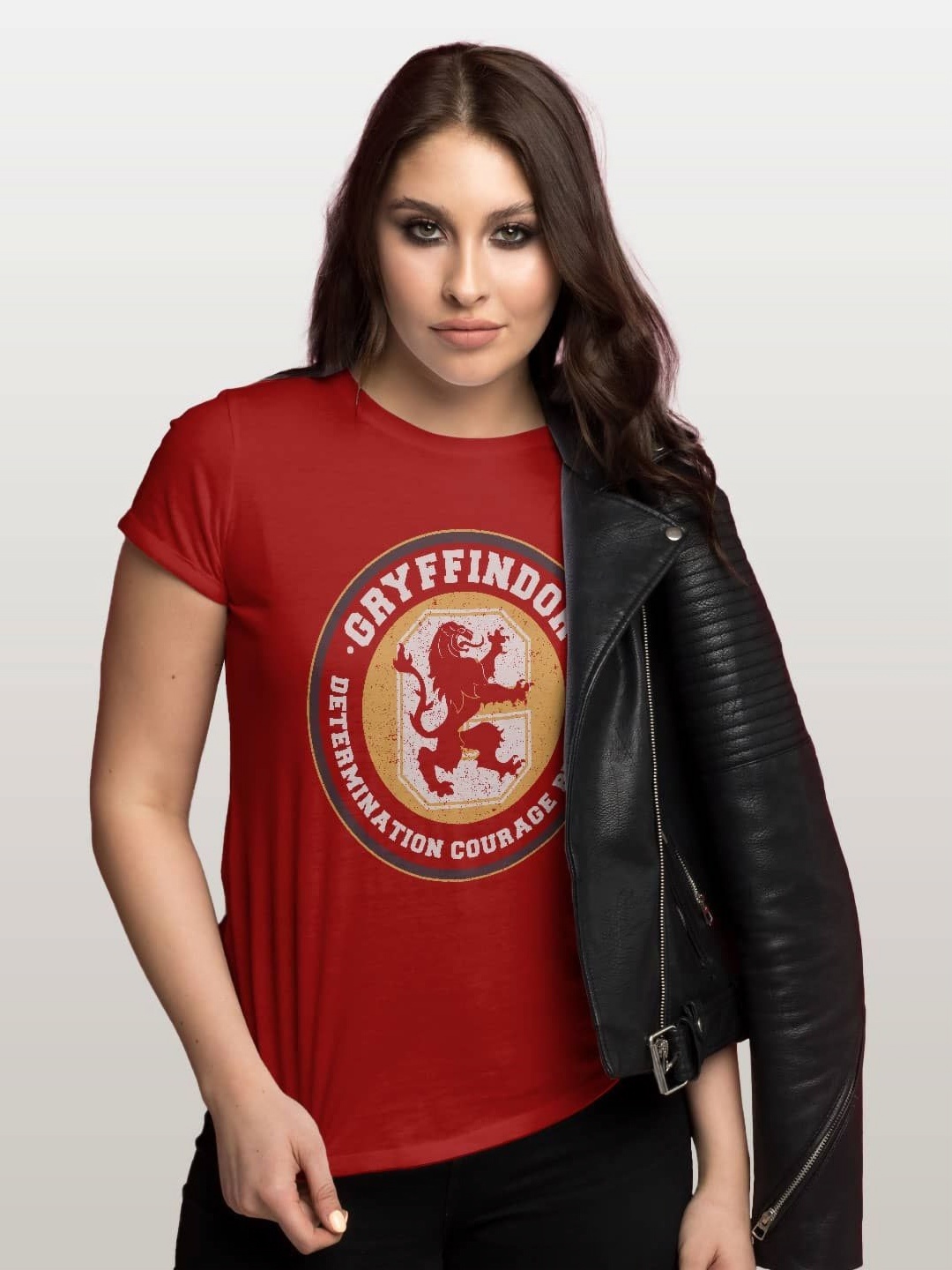 

macmerise Women Sports Printed T-shirt, Red