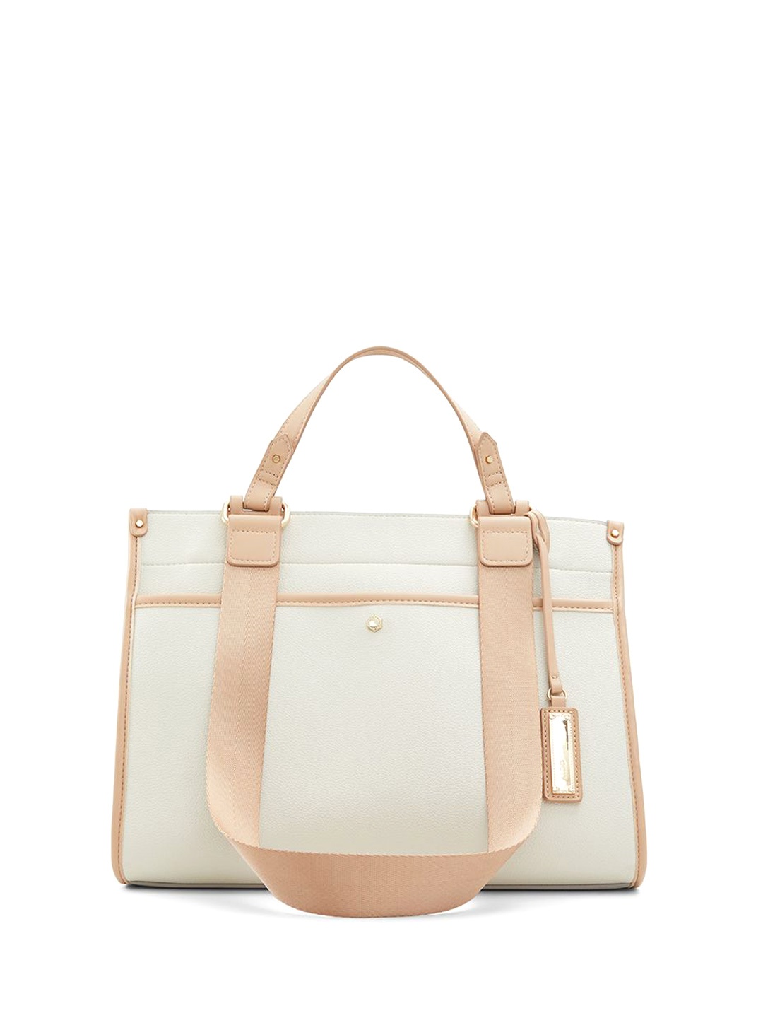 

ALDO Bucket Shoulder Bag with Tasselled, Brown