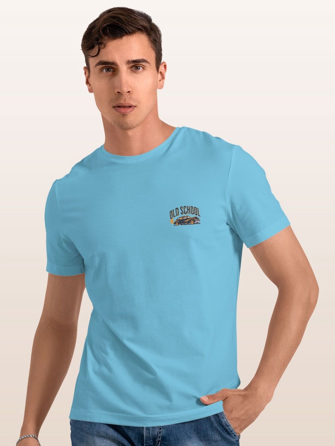

macmerise Men T-shirt, Blue