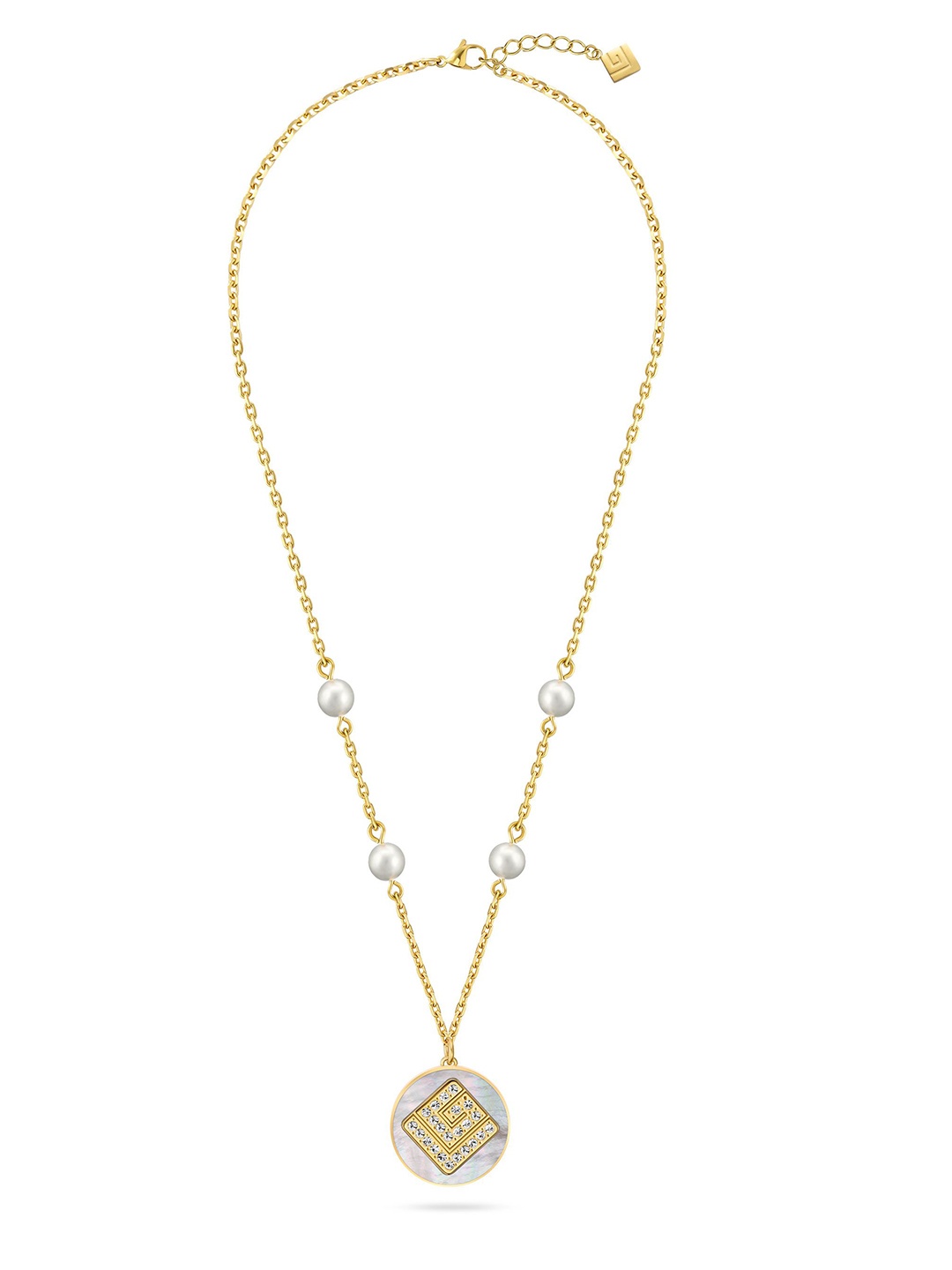 

Guy Laroche Gisele Gold-Plated Stainless Steel Necklace