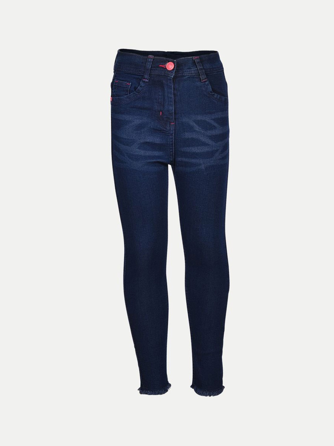 

BAESD Girls Slim Fit Mid-Rise Light Fade Jeans, Blue