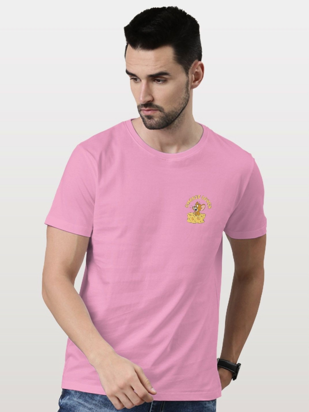 

macmerise Men T-shirt, Pink