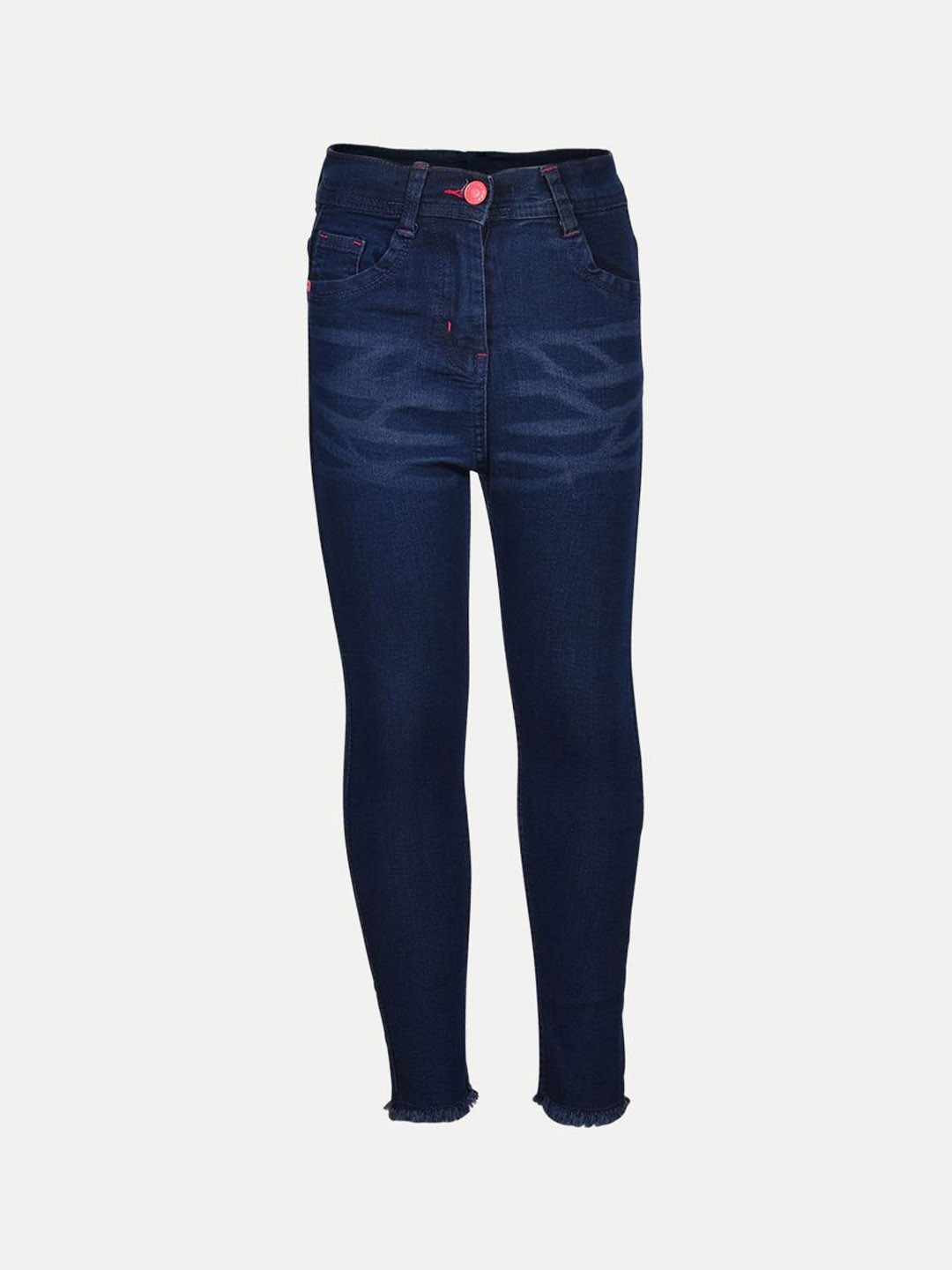 

BAESD Girls Slim Fit Mid-Rise Jeans, Blue