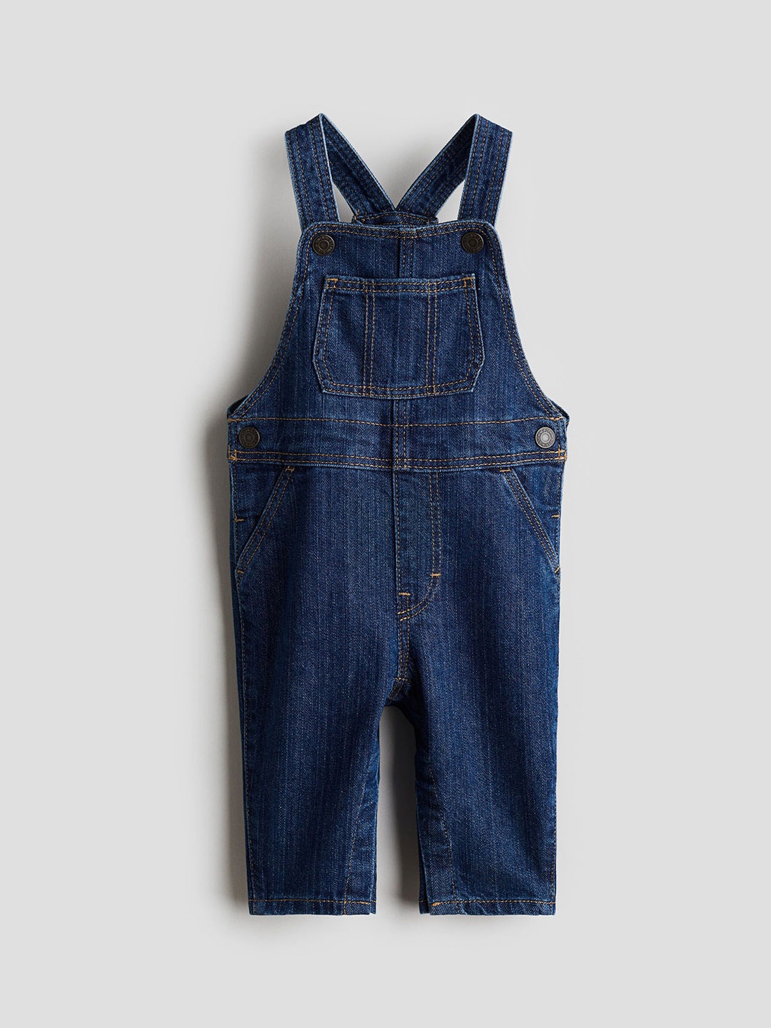 

H&M Infant Boys Denim Dungarees, Blue