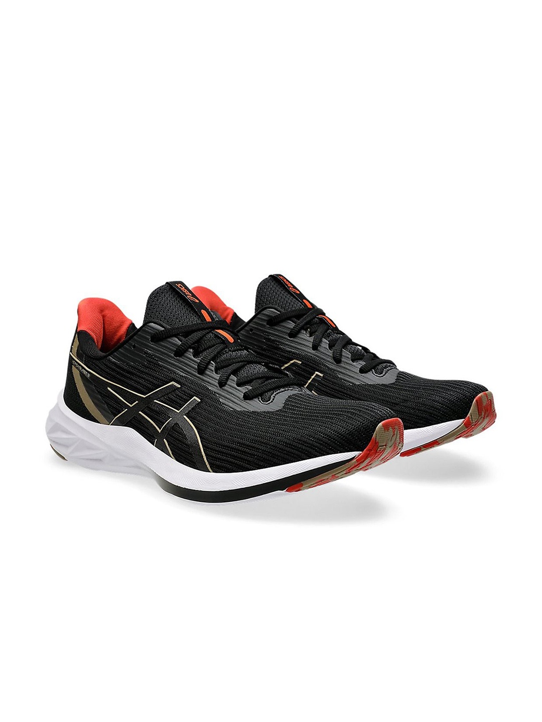 

ASICS Men Versablast 3 Synthetic Lace-Ups Sports Shoes, Black