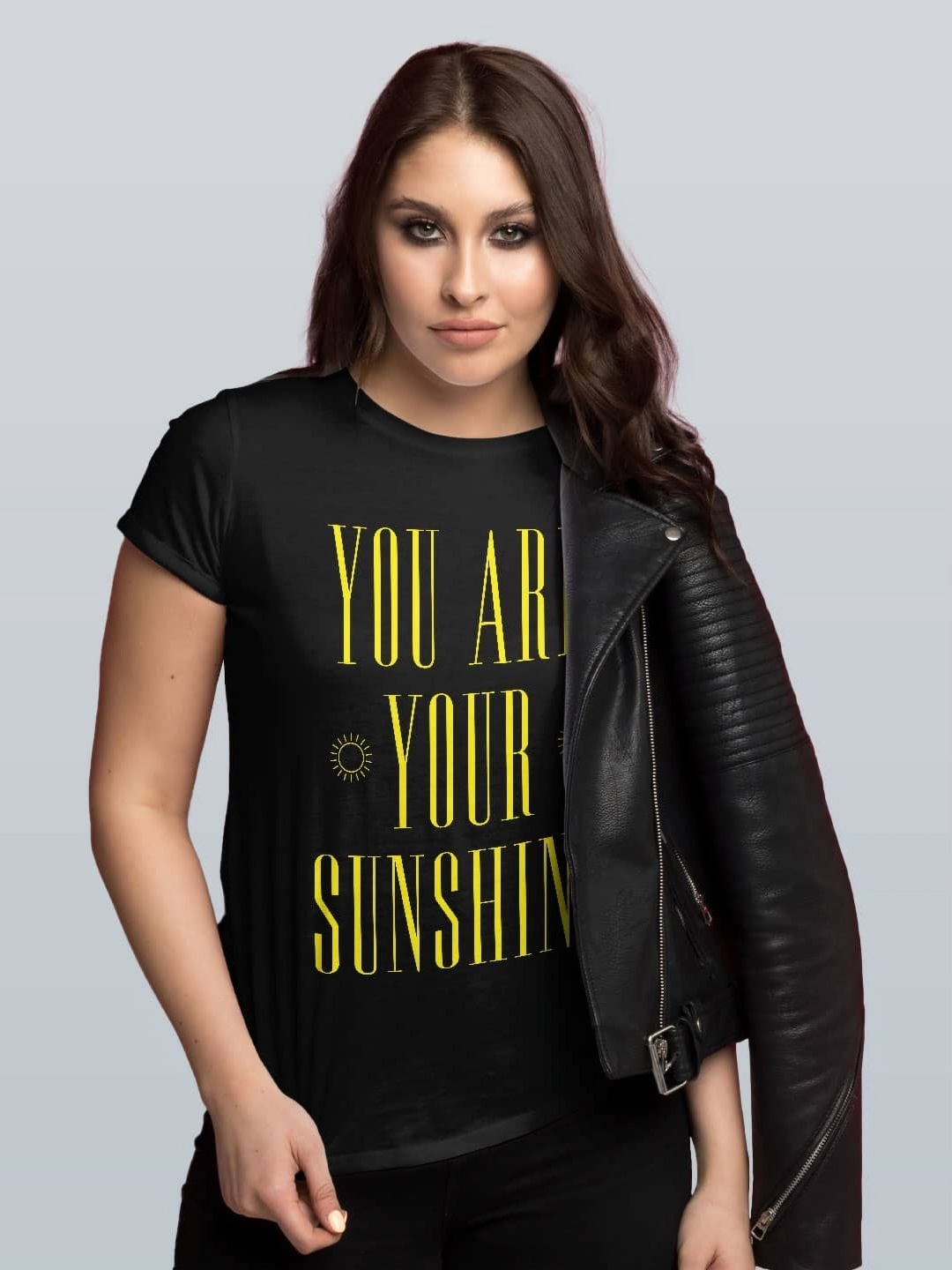 

macmerise Women Typography Striped T-shirt, Black