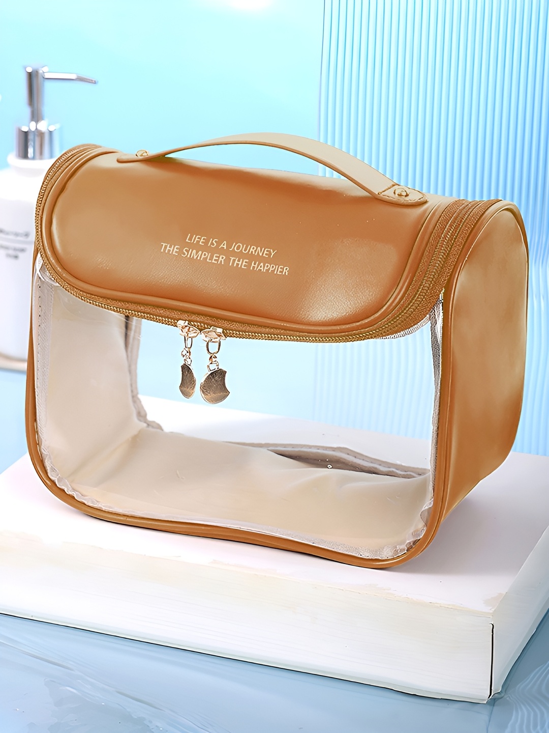 

Aura Brown Wardrobe Makeup Accessories Organiser