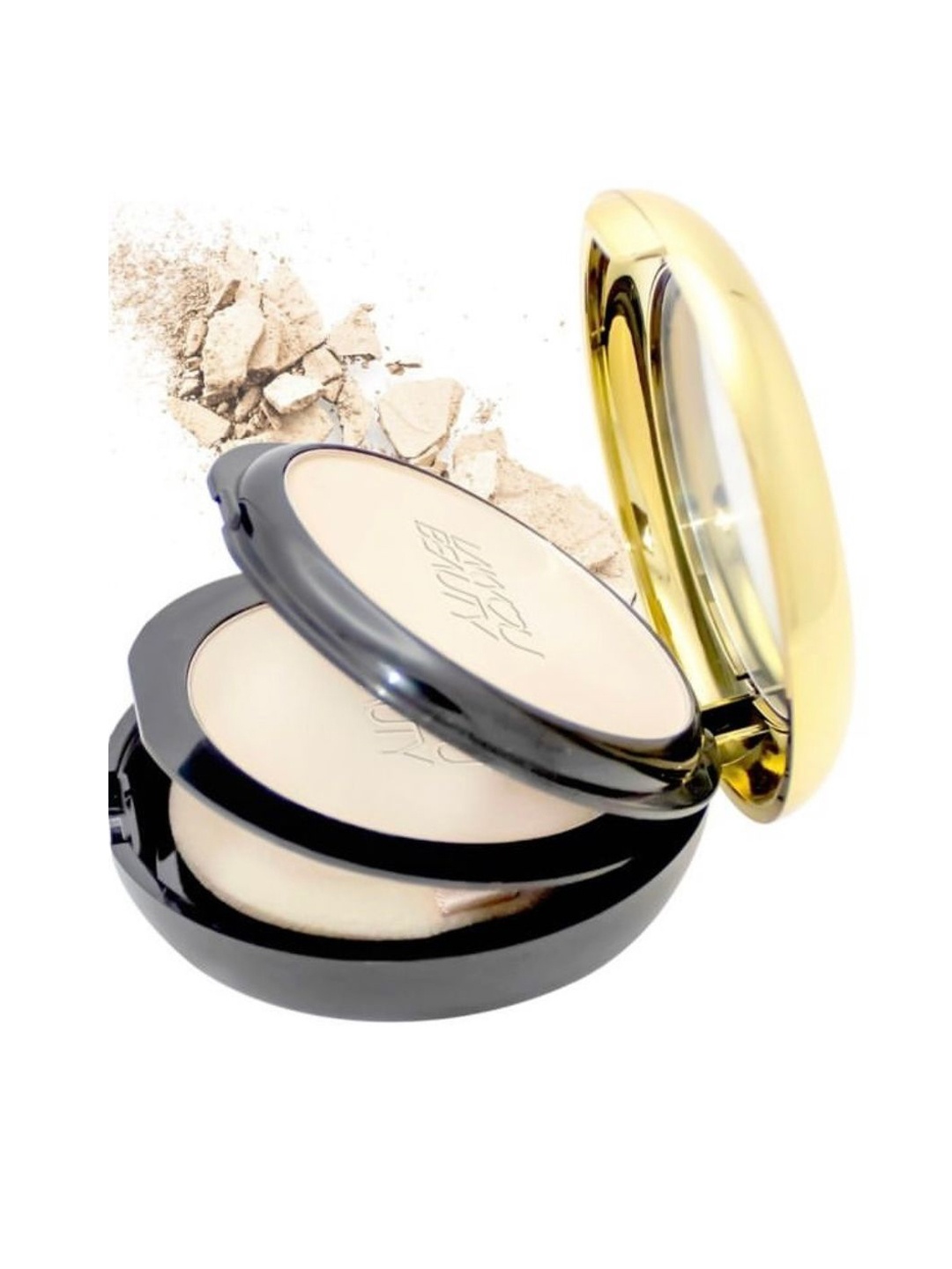 

LAKYOU BEAUTY BB Professional 2in1 BB Compact Powder Foundation -30g-White Ivory-01