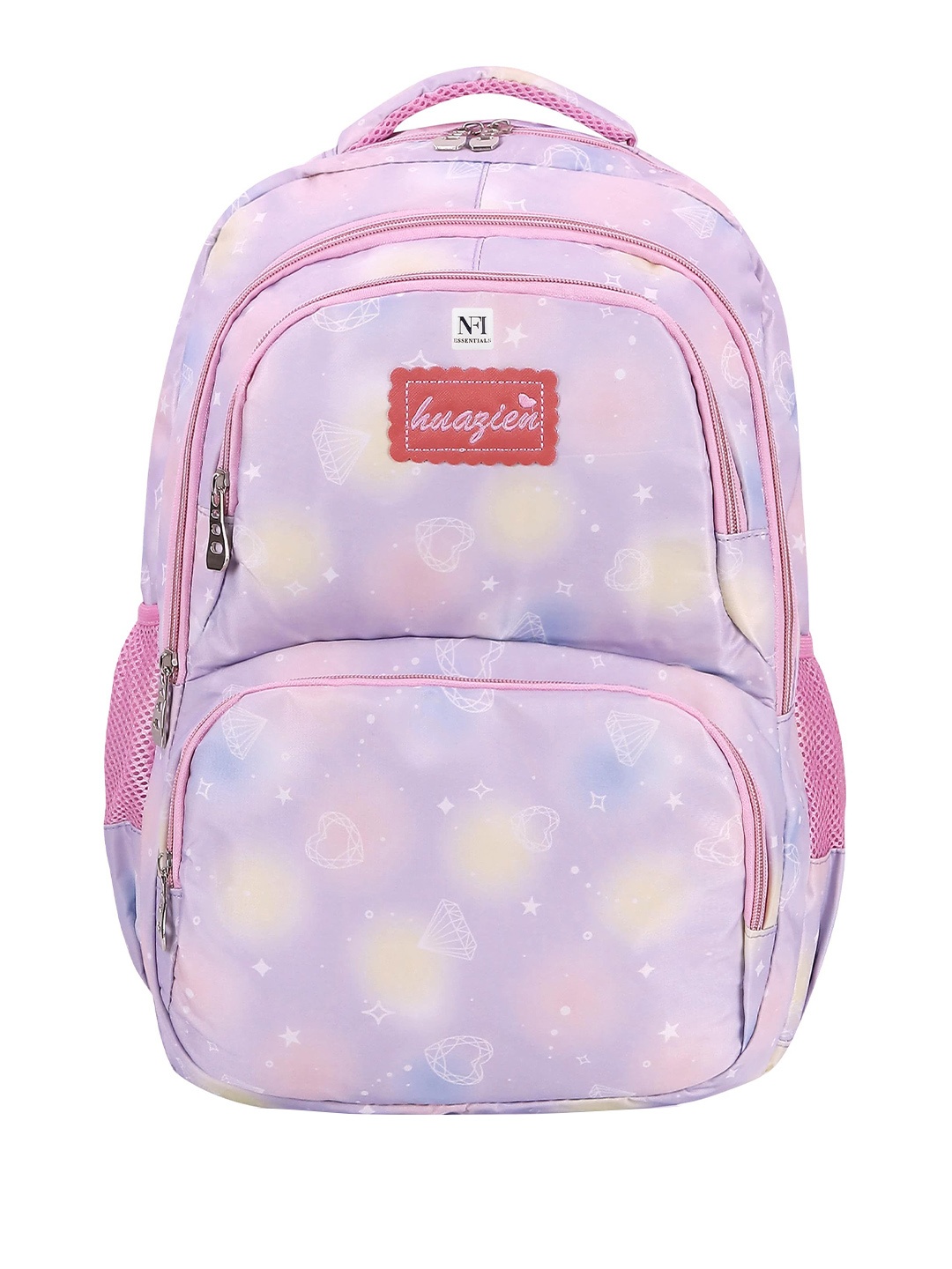 

NFI essentials Unisex Graphic Backpack, Pink
