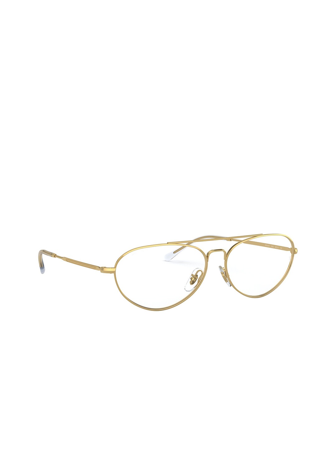 

Ray-Ban Unisex Full Rim Oval Frames, Gold