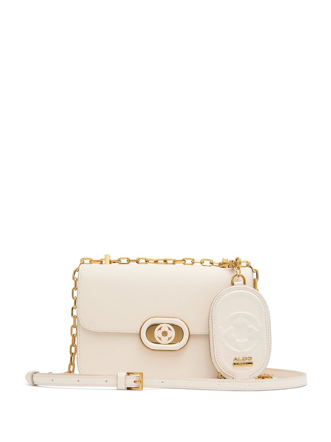 

ALDO Structured Sling Bag, Beige