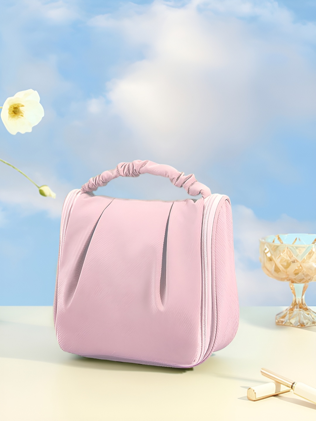 

Aura Pink Accessories Storage Organiser