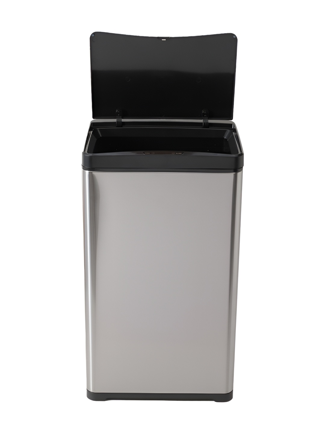 

Savya Home Silver Toned & Black Stainless Steel Automatic Sensor Dustbin 42 L