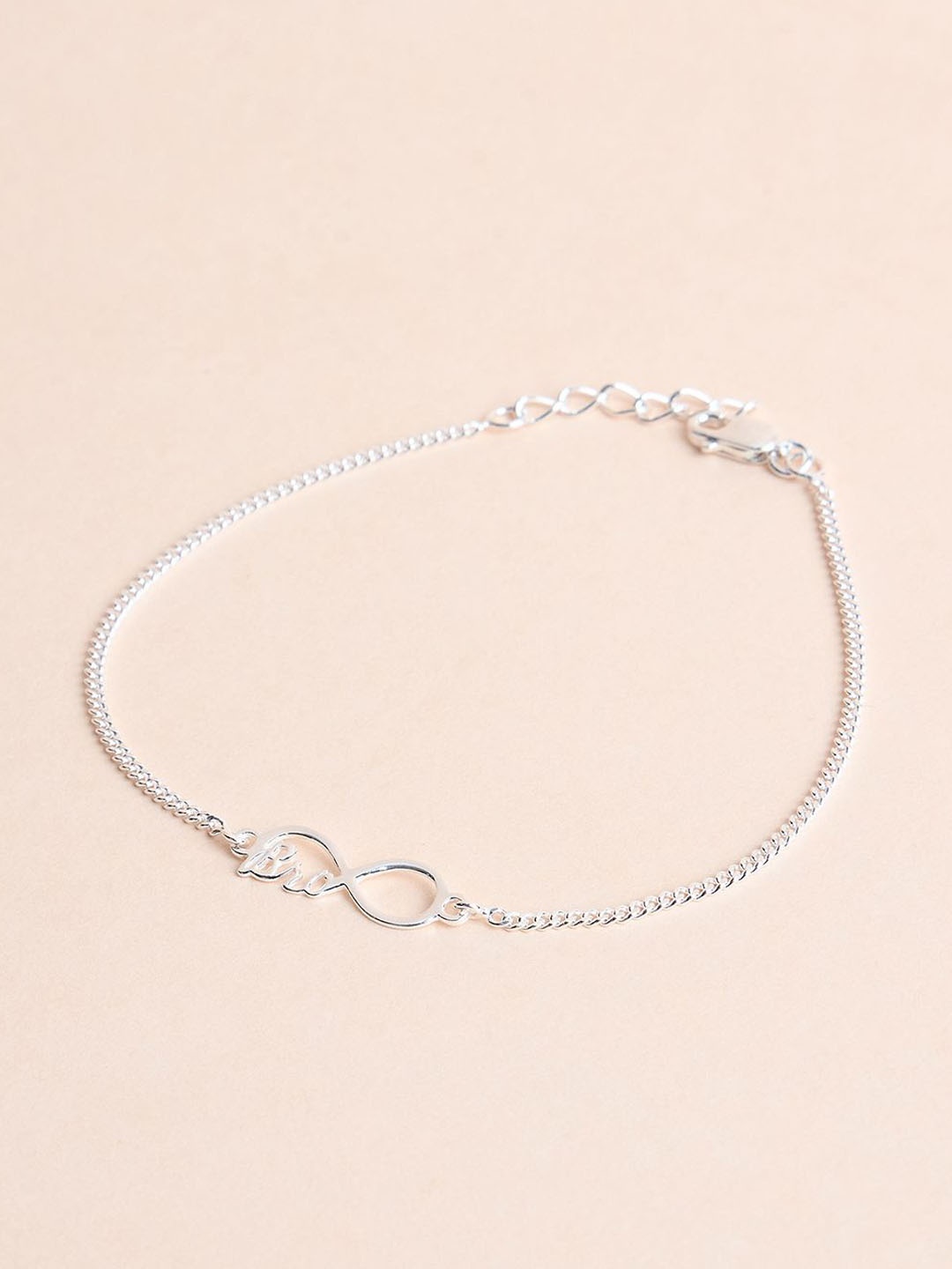 

Sangria Silver Toned 925 Sterling Silver Thread Rakhi