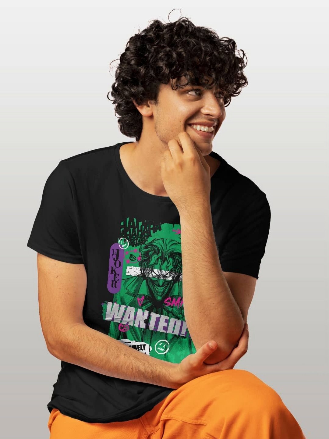 

macmerise Men Printed T-shirt, Black