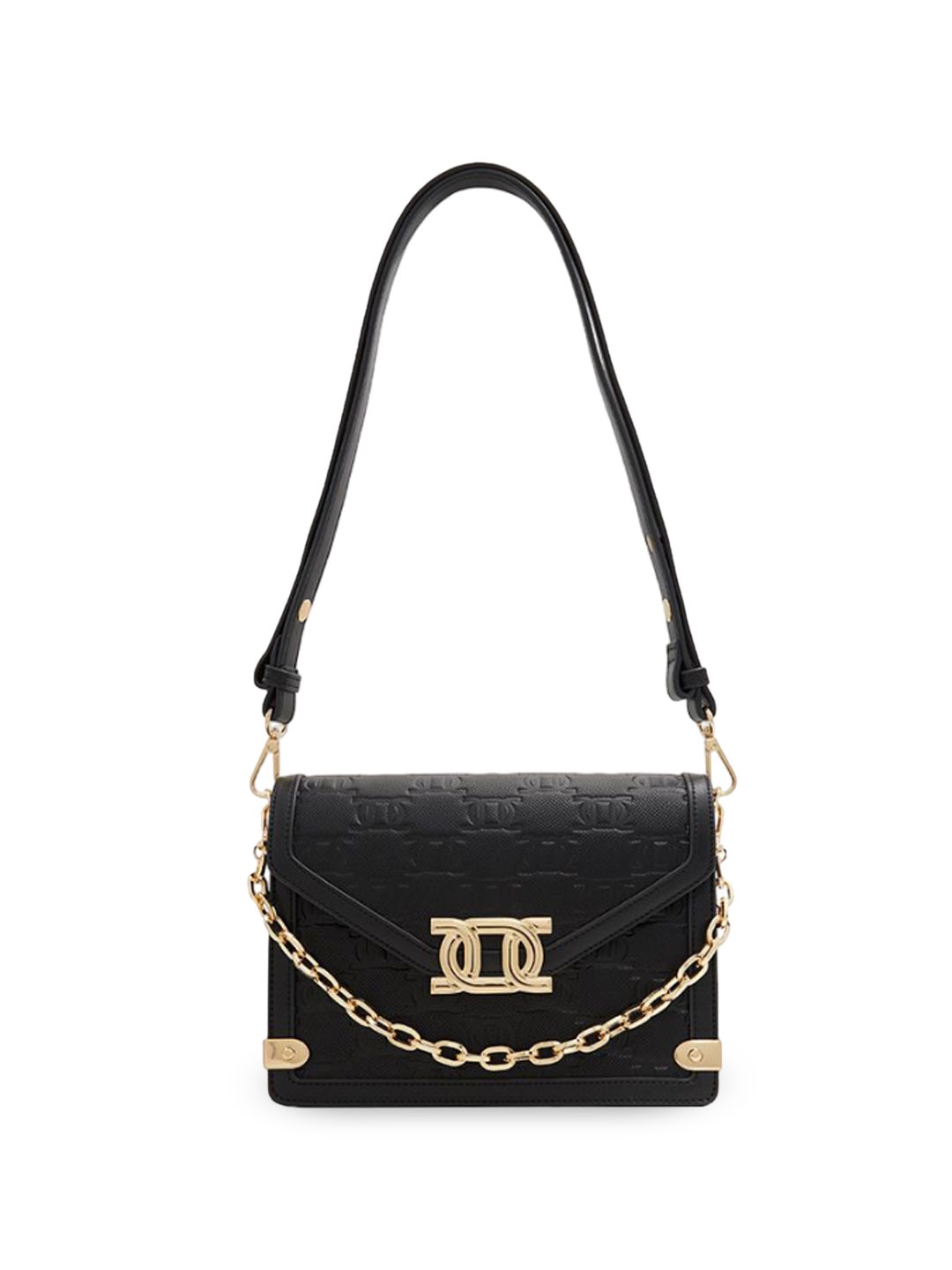 

ALDO Structured Sling Bag, Black