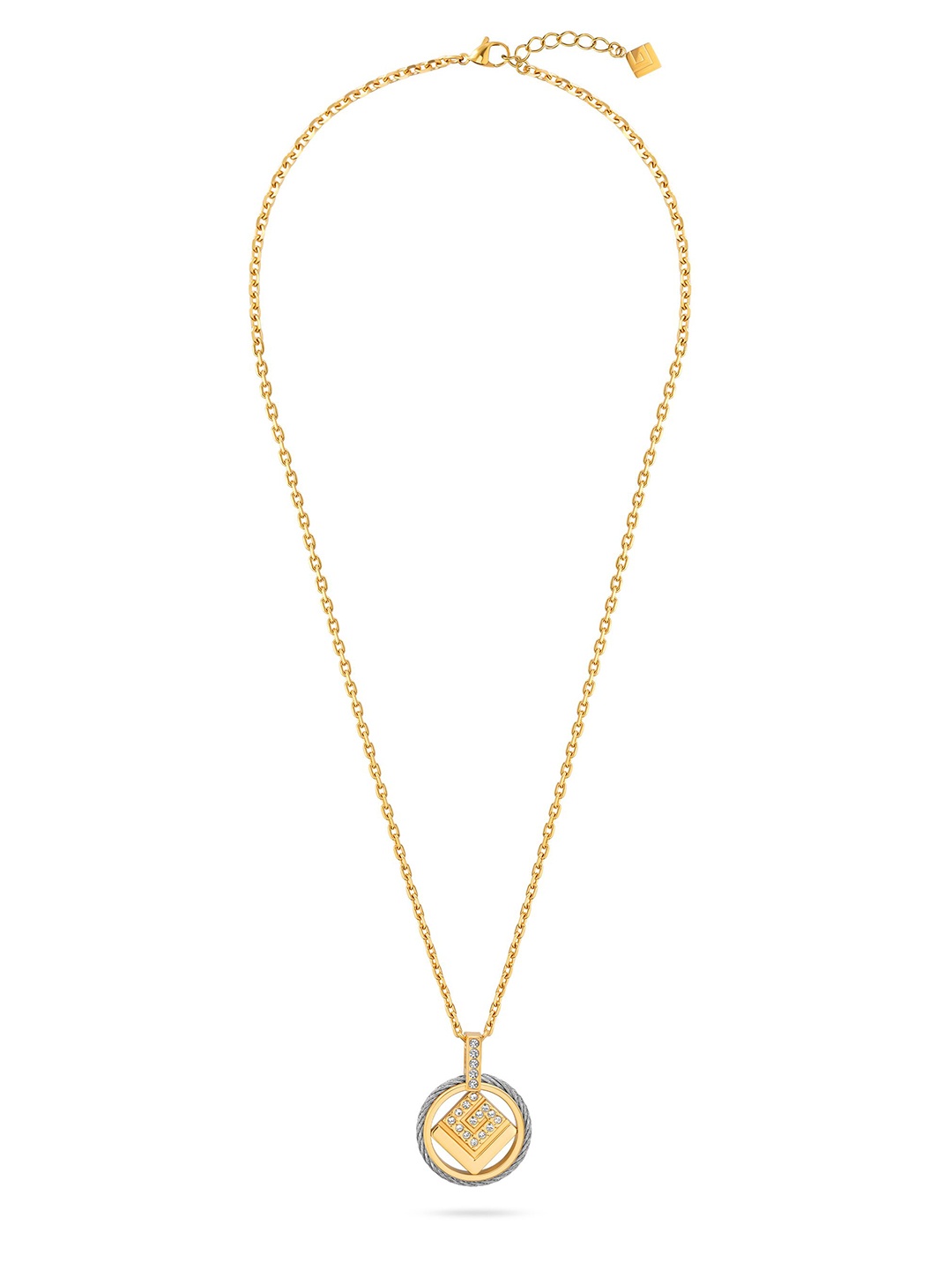 

Guy Laroche Camille Gold-Plated Stainless Steel Necklace