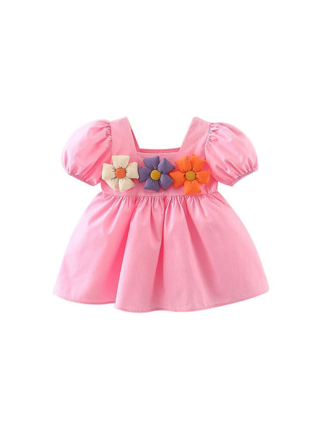 

StyleCast x Revolte Girls Satin Fit & Flare Dress, Pink