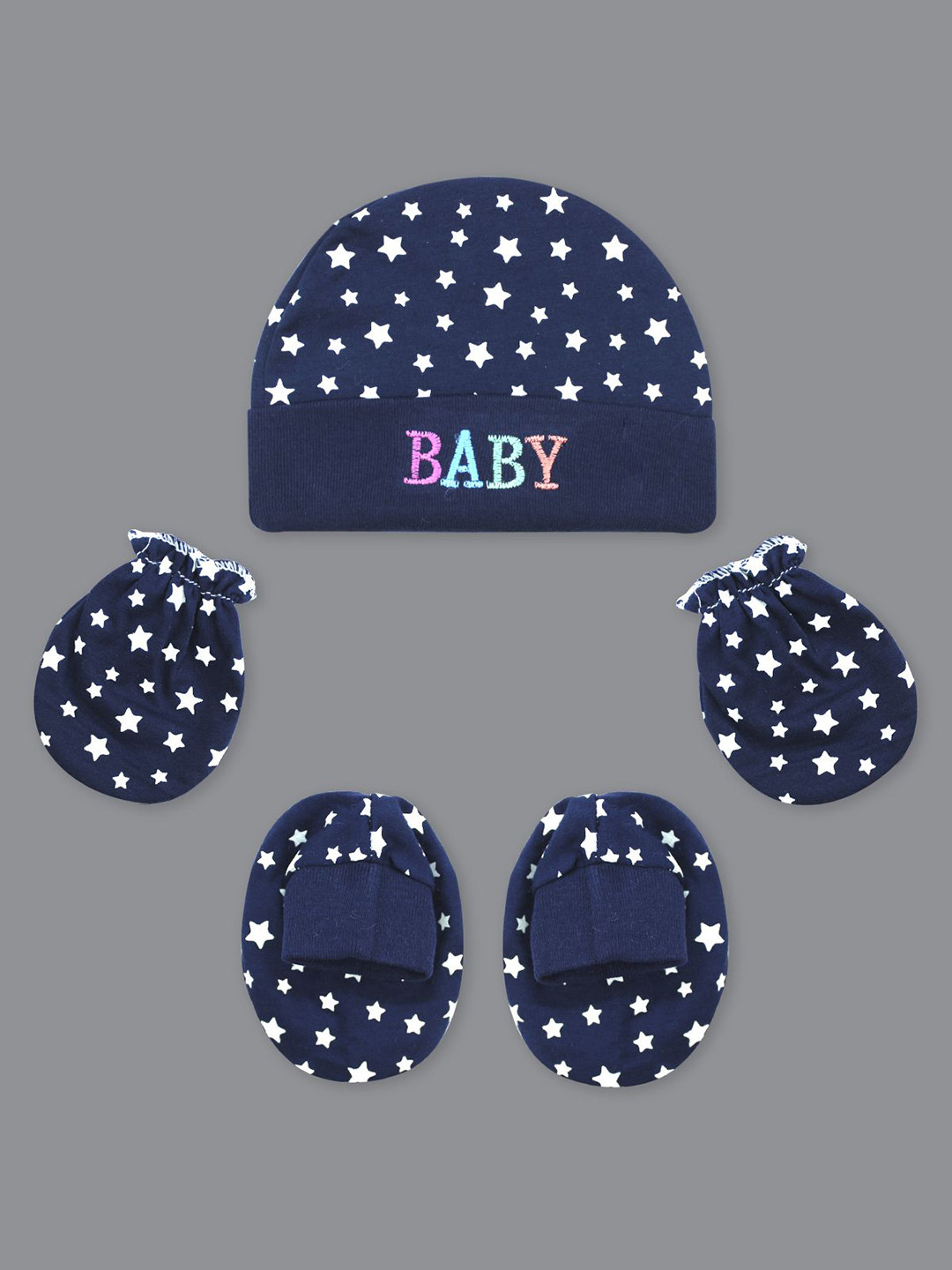 

Born Babies Unisex Kids Baby Apparel Gift Set, Navy blue