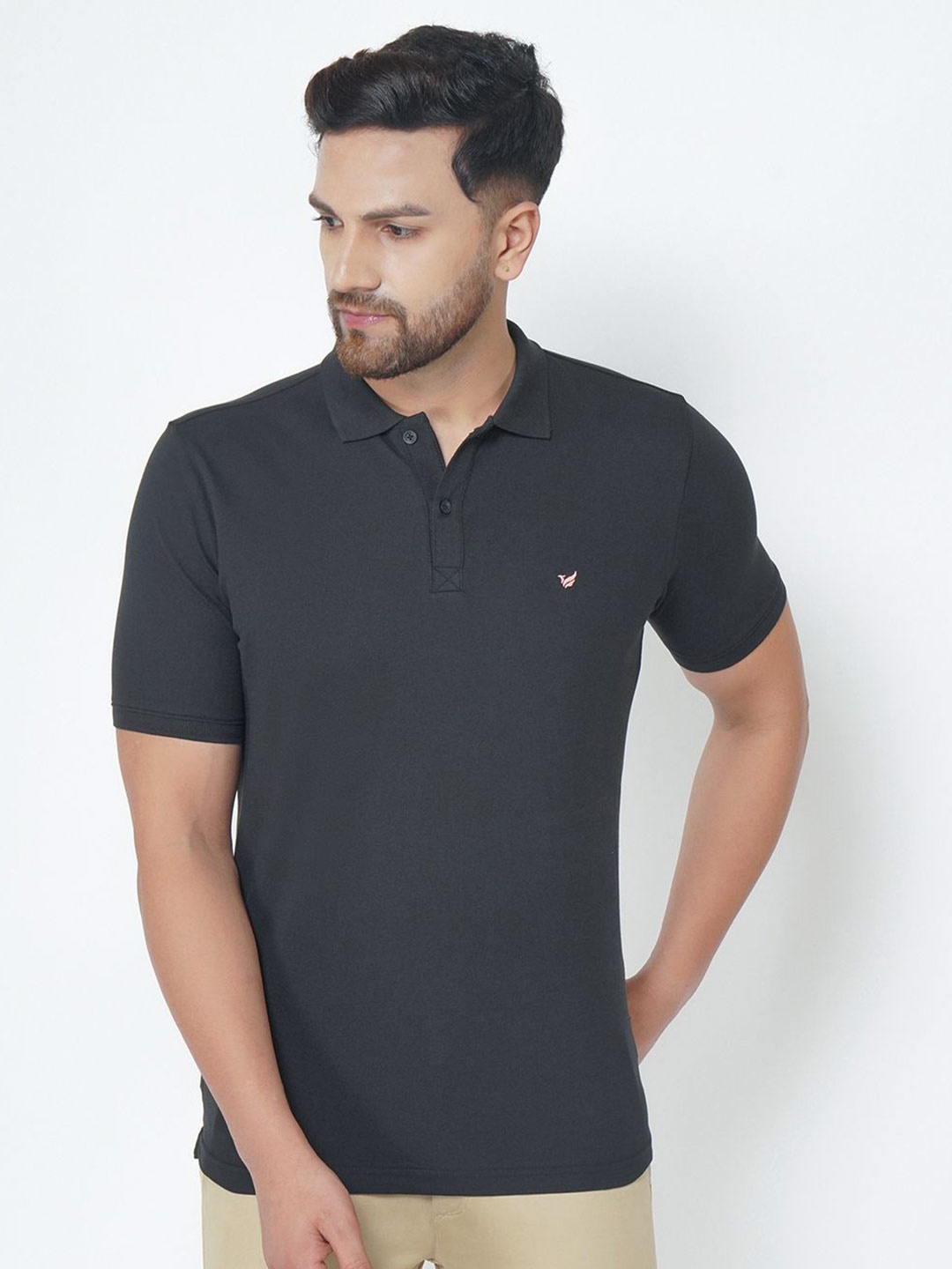 

Blackberrys Men Slim Fit Opaque, Black