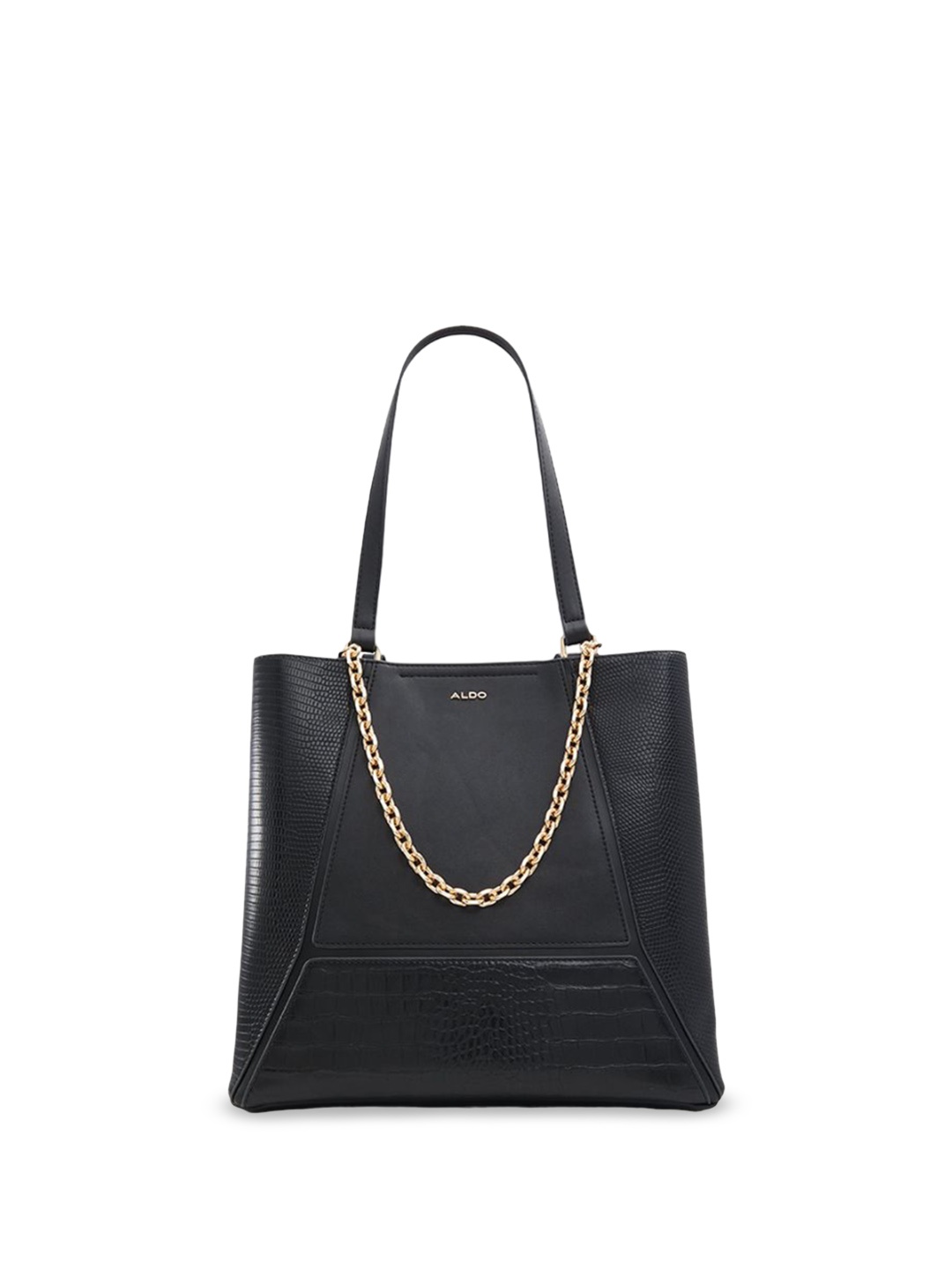 

ALDO Shopper Handheld Bag with Quilted, Black