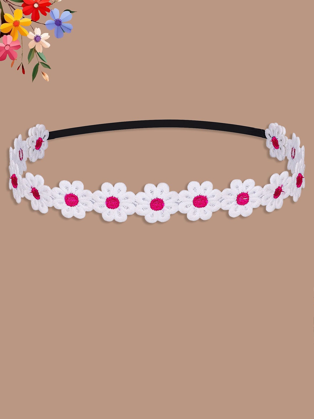 

SYGA Girls Lace Hairband, Pink