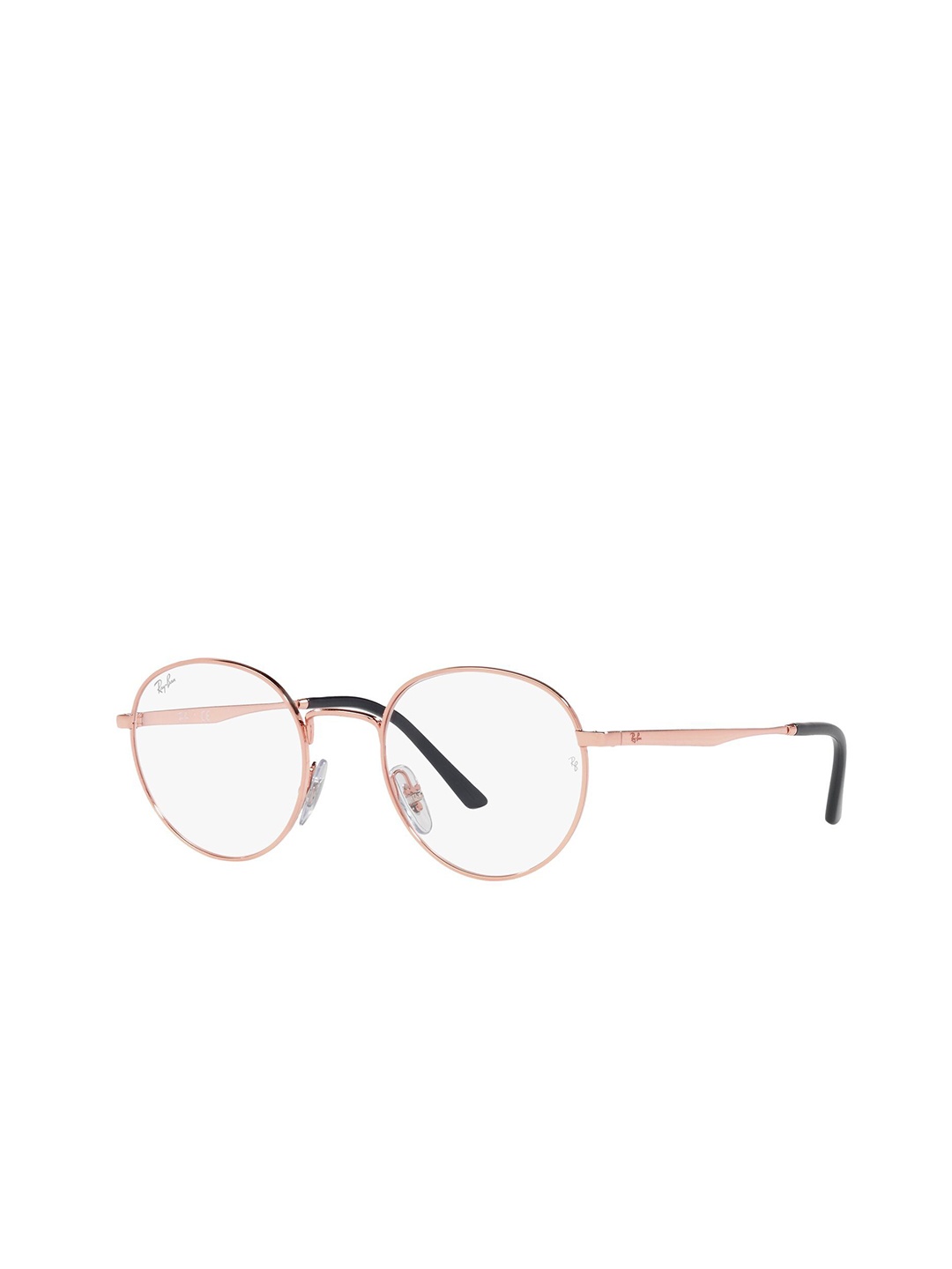 

Ray-Ban Unisex Colourblocked Full Rim Round Frames, Rose gold